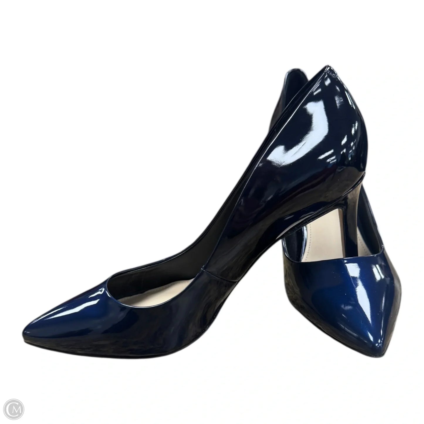 Shoes Heels Stiletto By Nine West In Blue, Size: 11