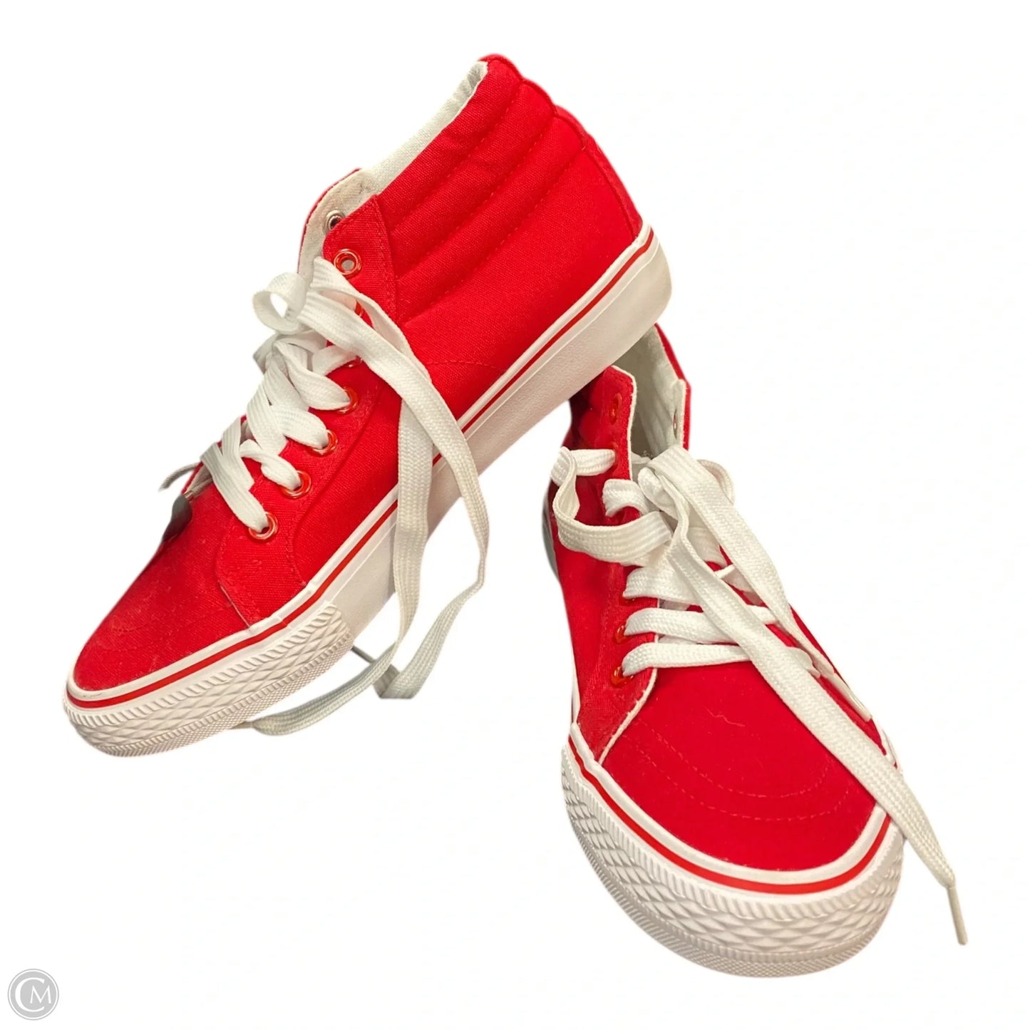 Shoes Sneakers By Clothes Mentor In Red, Size: 7
