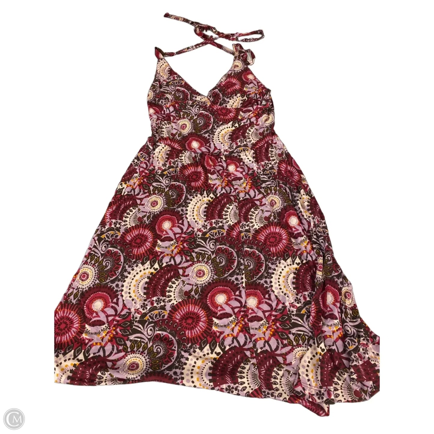Dress Casual Short By Lascana In Purple & Red, Size: Xs