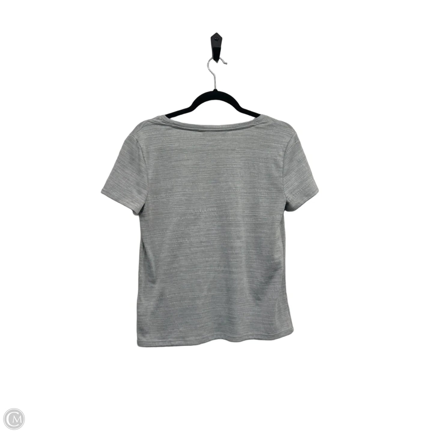 Top Short Sleeve By Simply Vera In Grey, Size: Xs