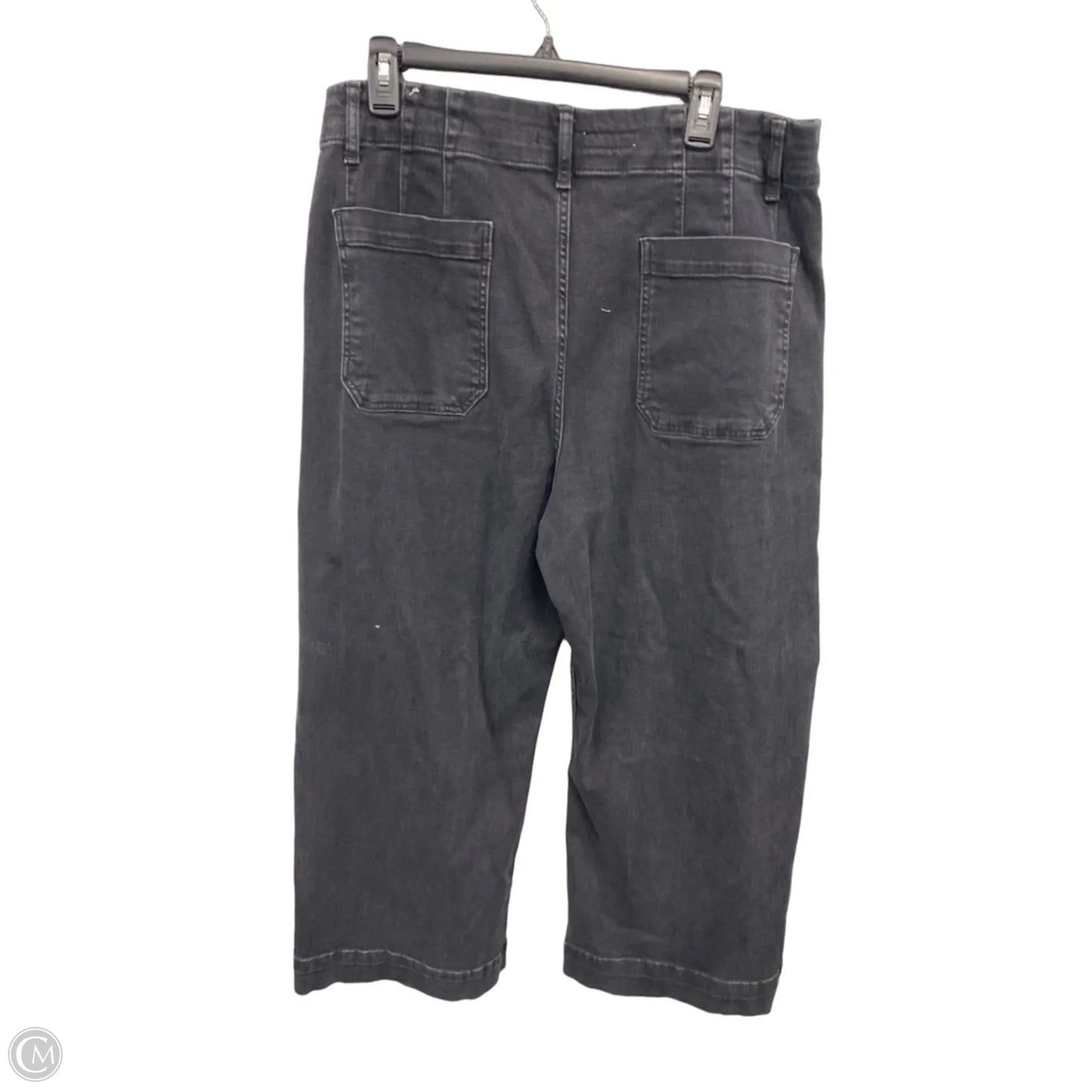Jeans Wide Leg By Pilcro In Black, Size: 18