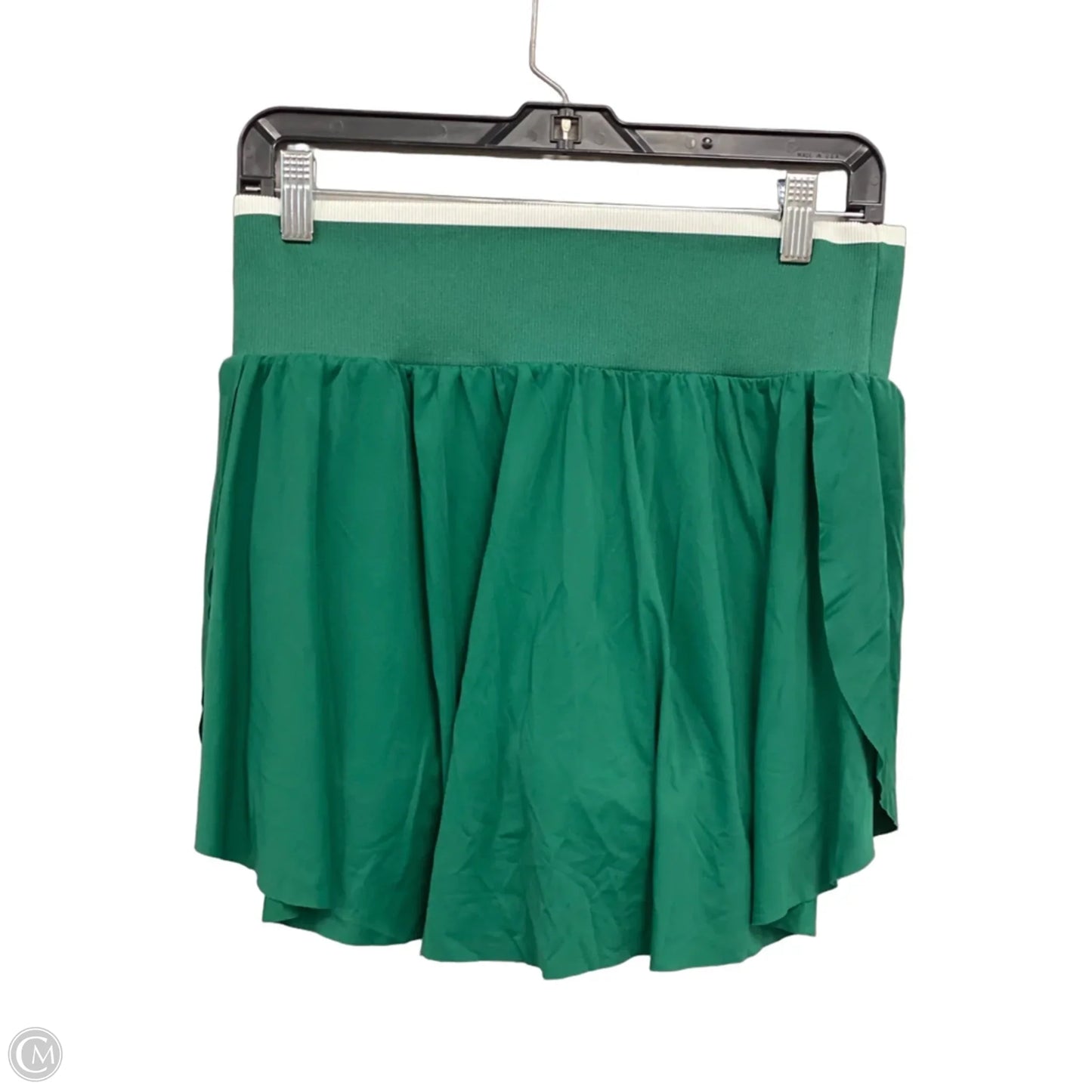 Athletic Skort By All In Motion In Green & White, Size: M