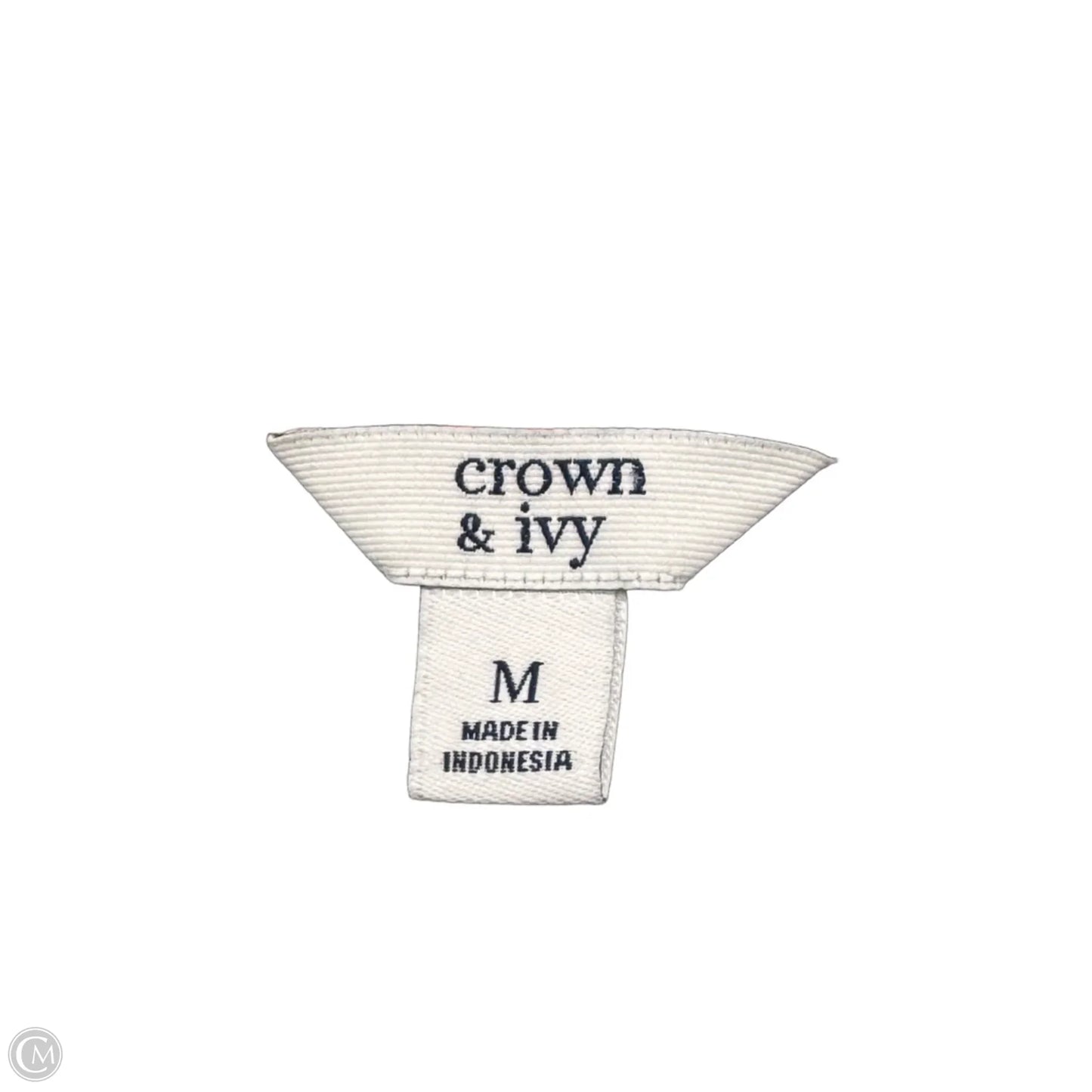 Dress Casual Short By Crown And Ivy In Blue & Pink, Size: M
