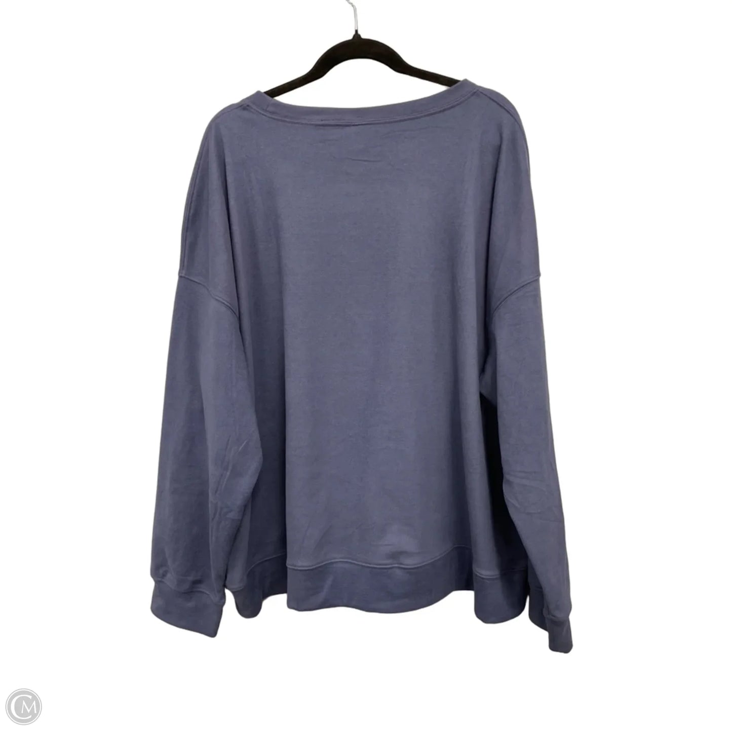 Sweater By Clothes Mentor In Blue, Size: 3x