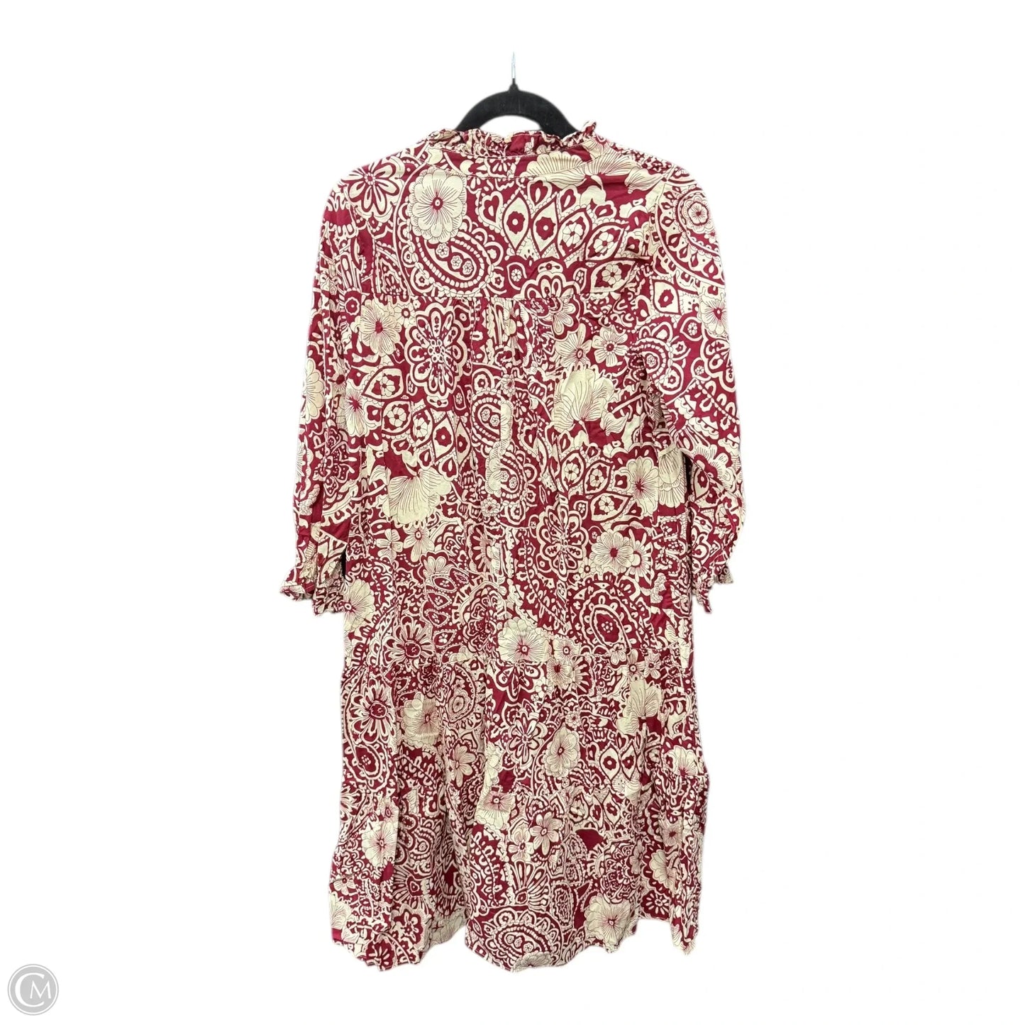 Dress Casual Maxi By Umgee In Floral Print, Size: L