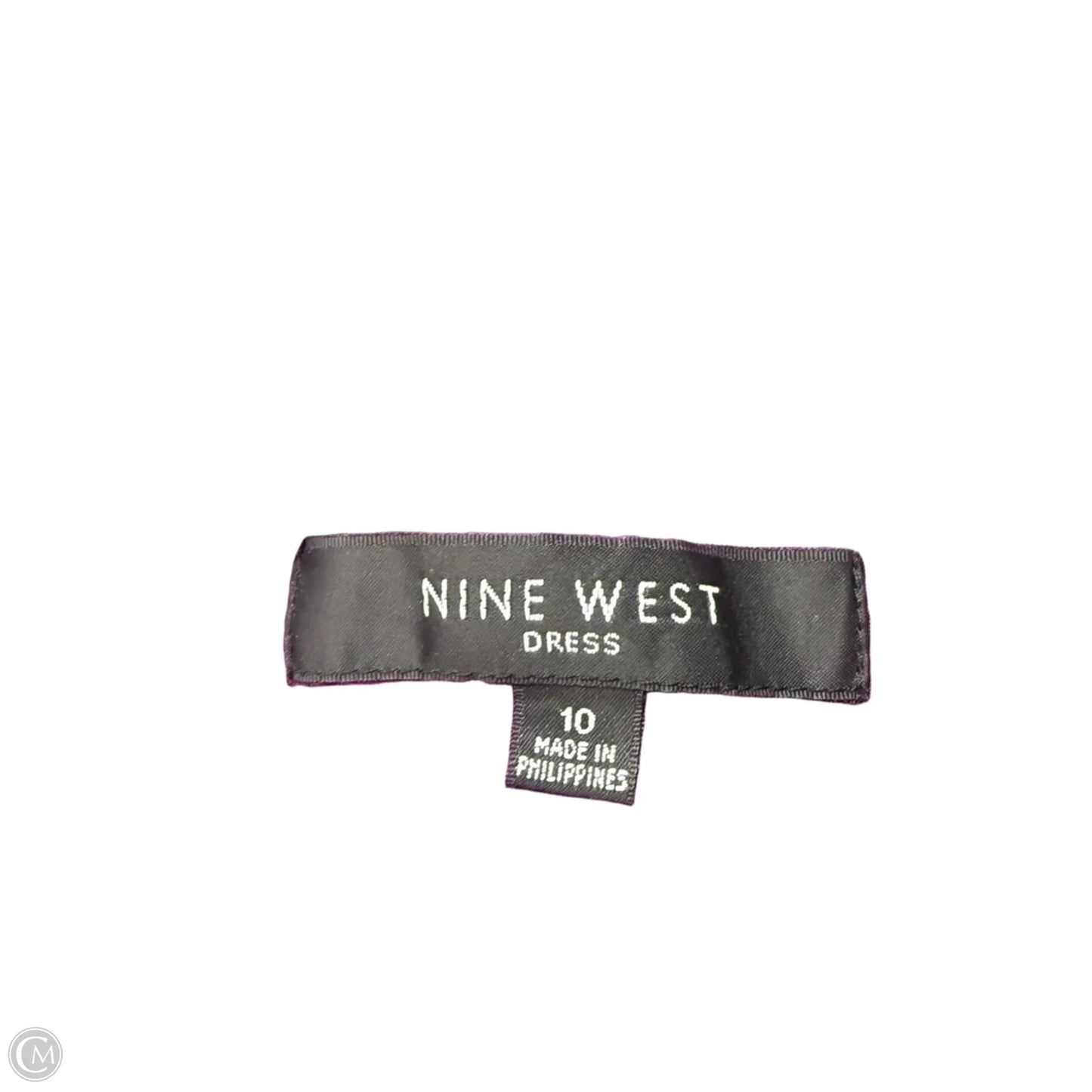 Dress Casual Midi By Nine West Apparel In Purple, Size: 10