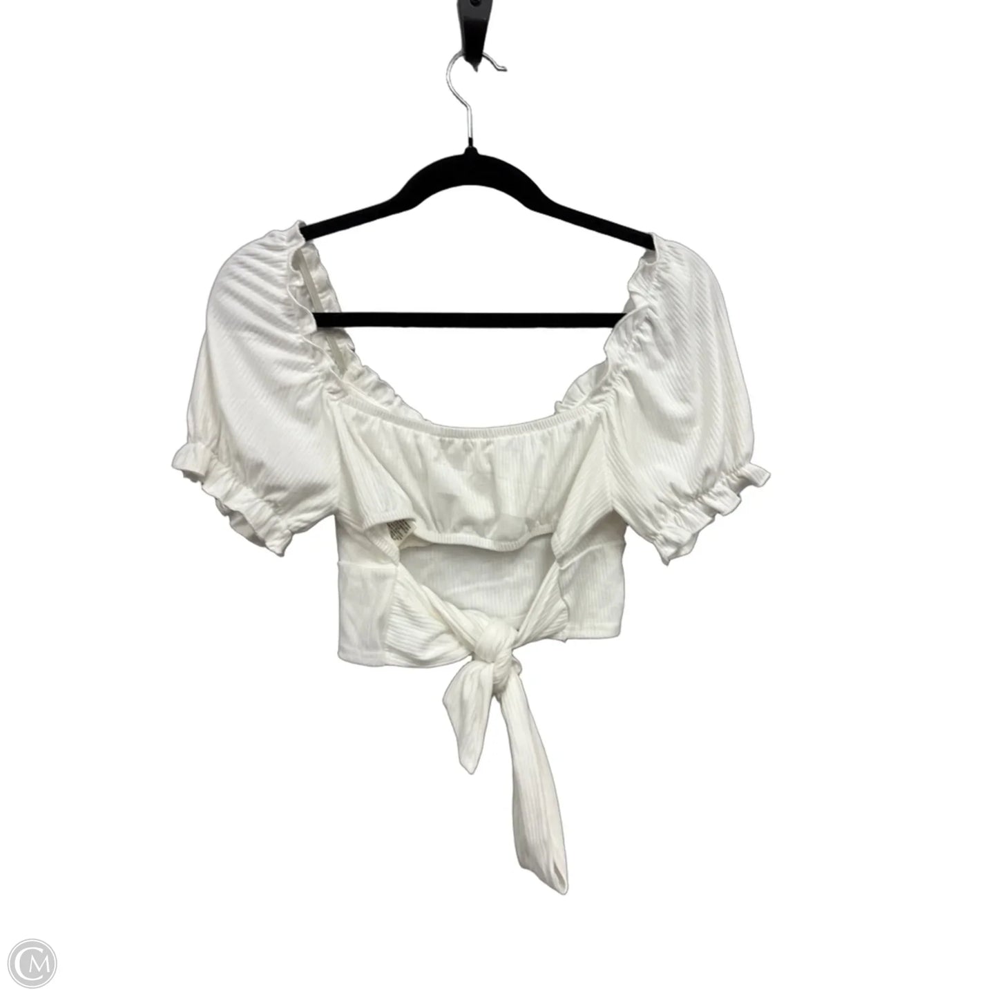 Top Short Sleeve By Altard State In White, Size: L