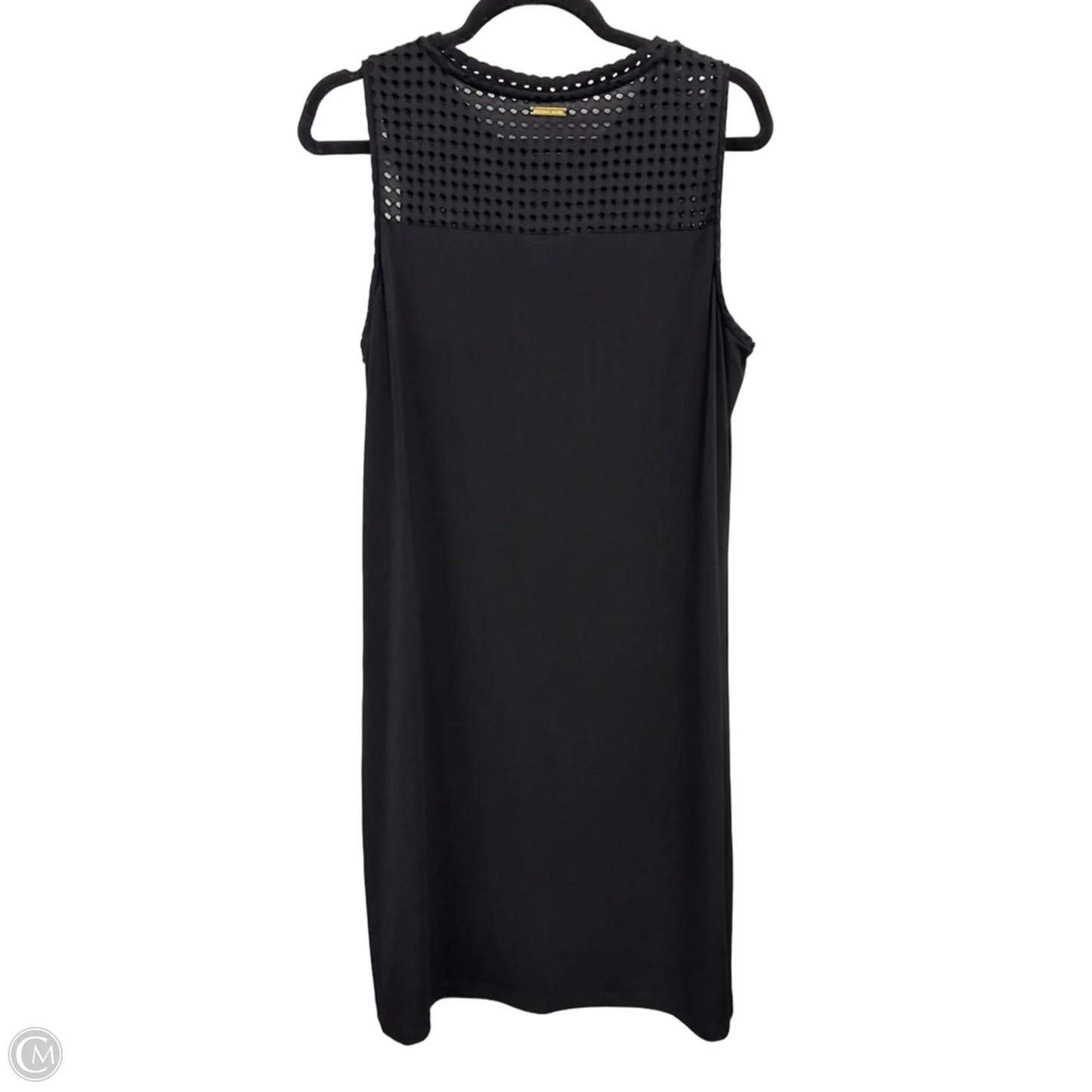Dress Casual Midi By Michael By Michael Kors In Black, Size: L