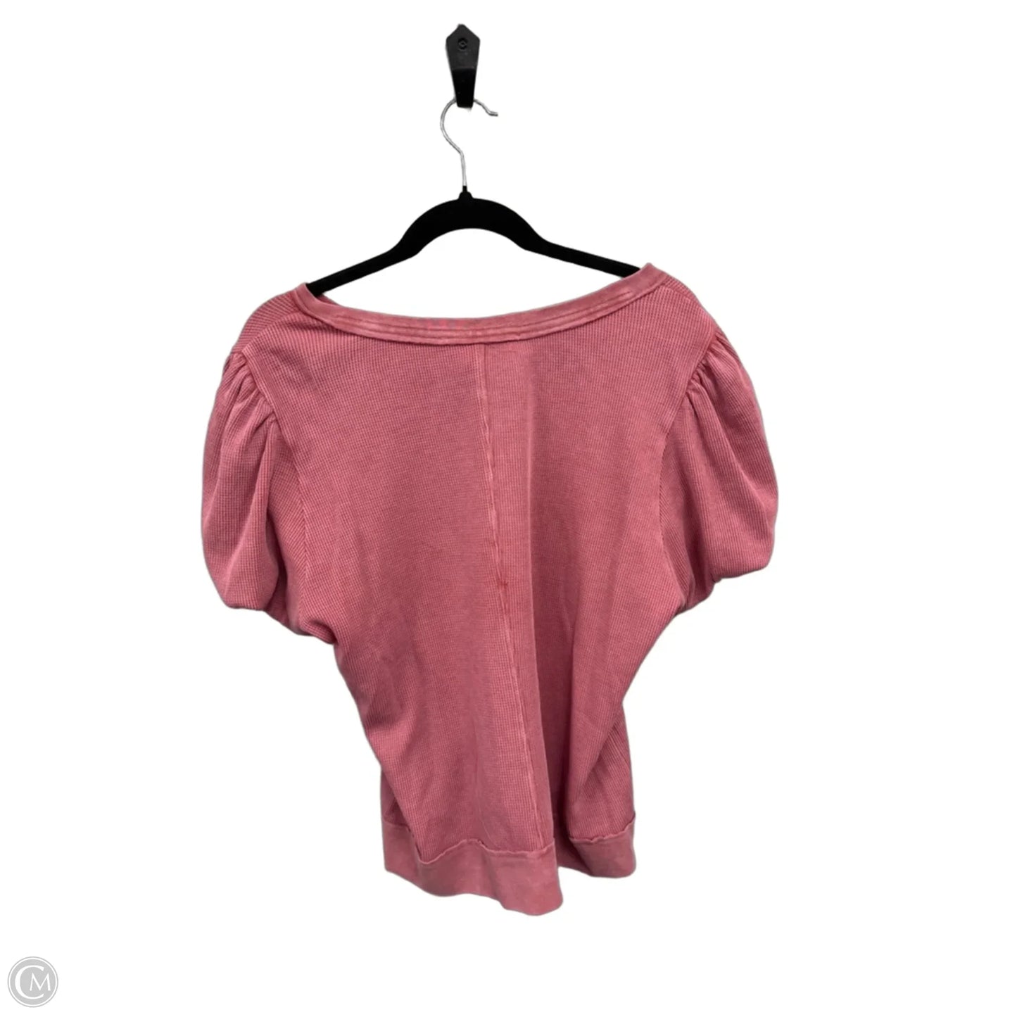 Top Short Sleeve By America Rag In Pink, Size: Xl