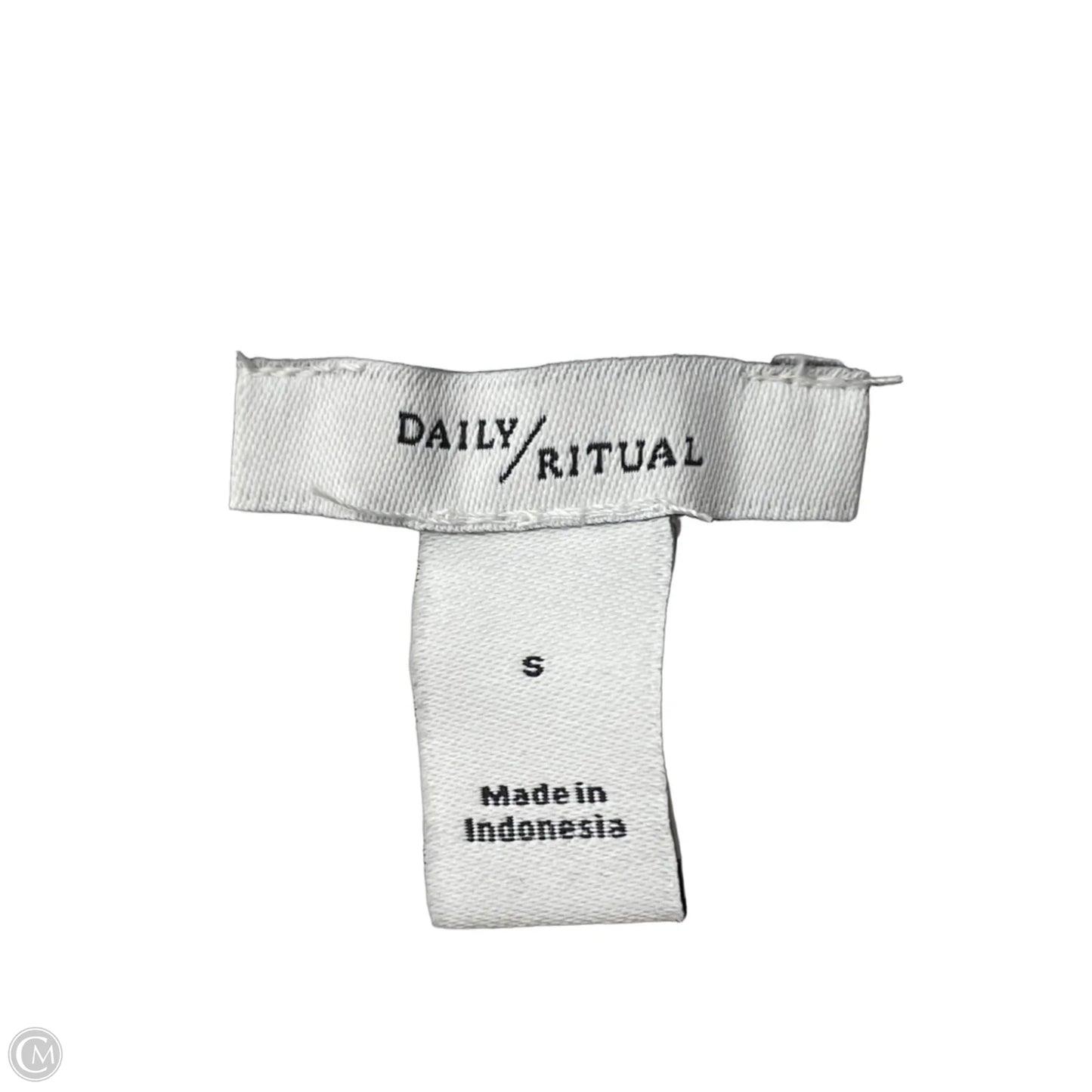 Dress Casual Short By Daily Ritual In Black & White, Size: S