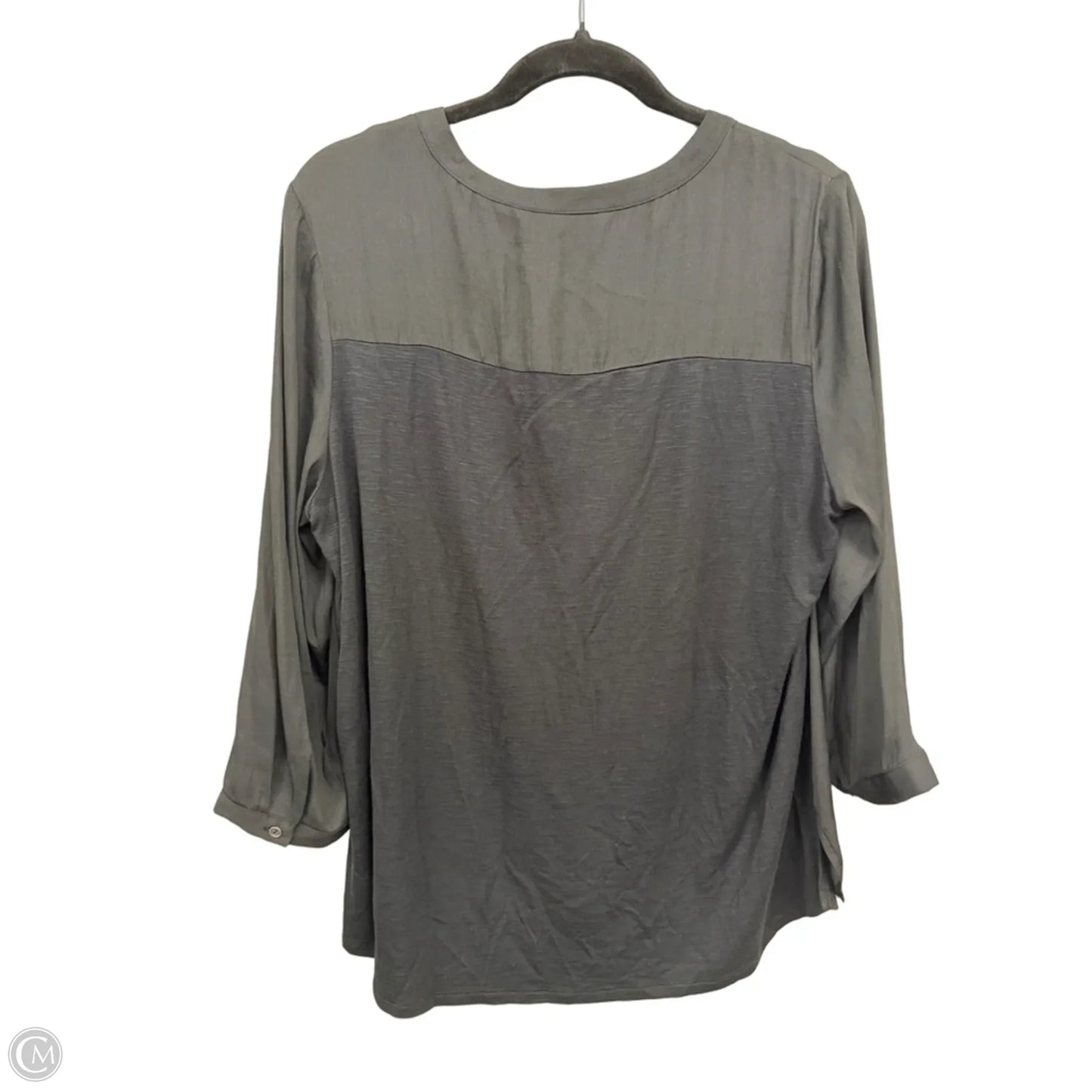 Top Long Sleeve By Clothes Mentor In Black, Size: L