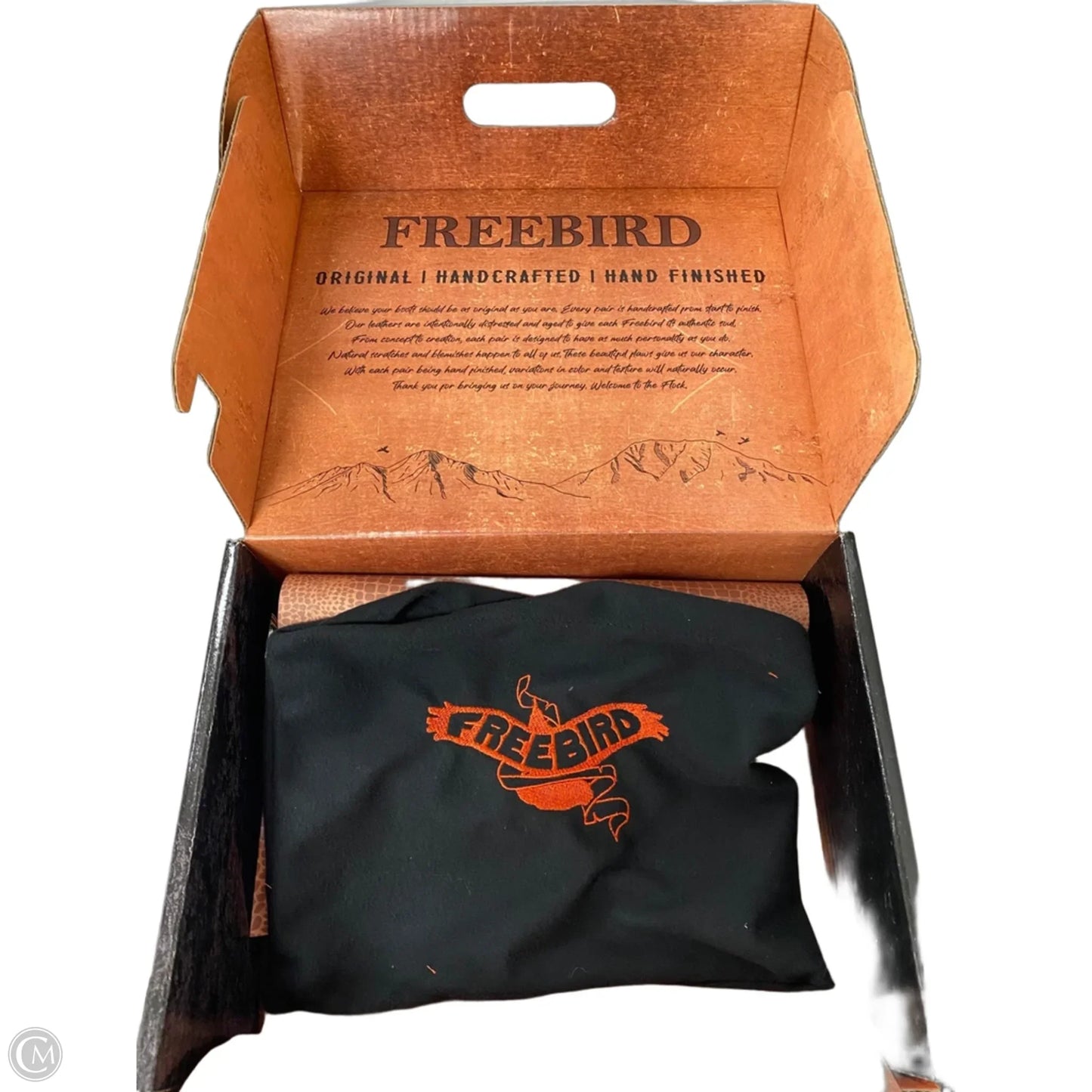 Shoes Heels Block By Freebird In Brown & Red, Size: 6