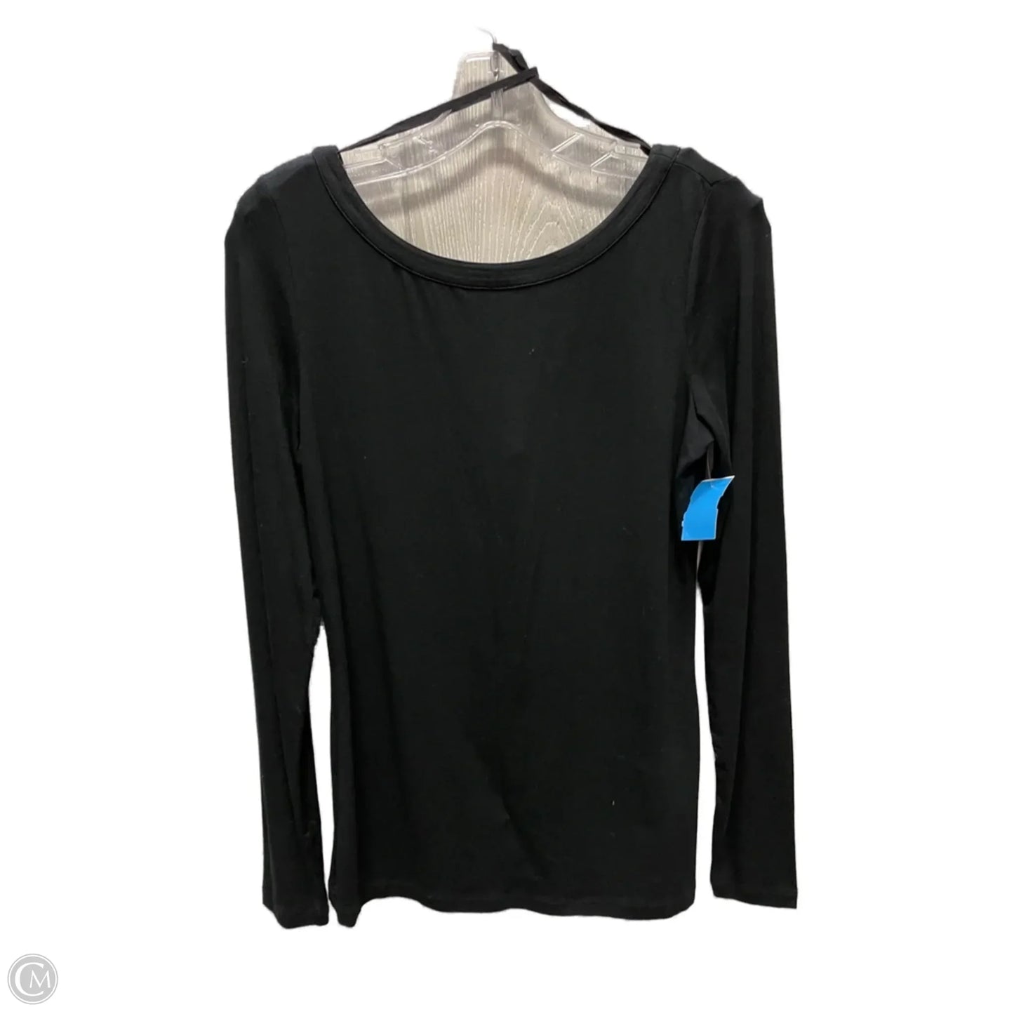 Top Long Sleeve Basic By Banana Republic In Black, Size: S