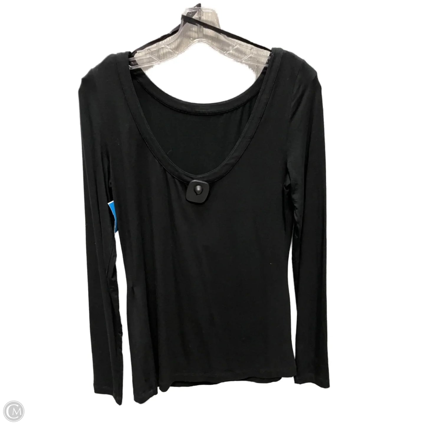 Top Long Sleeve Basic By Banana Republic In Black, Size: S