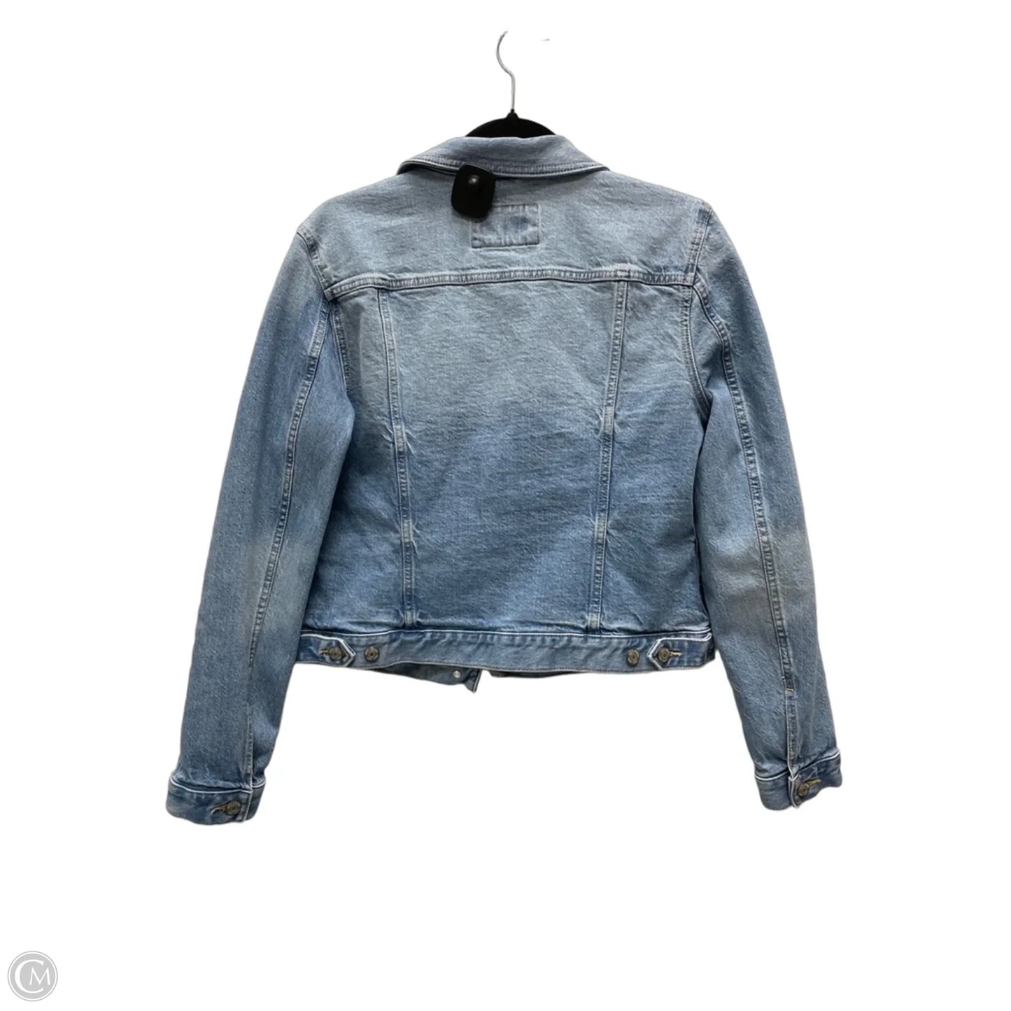 Jacket Denim By Loft In Blue Denim, Size: M