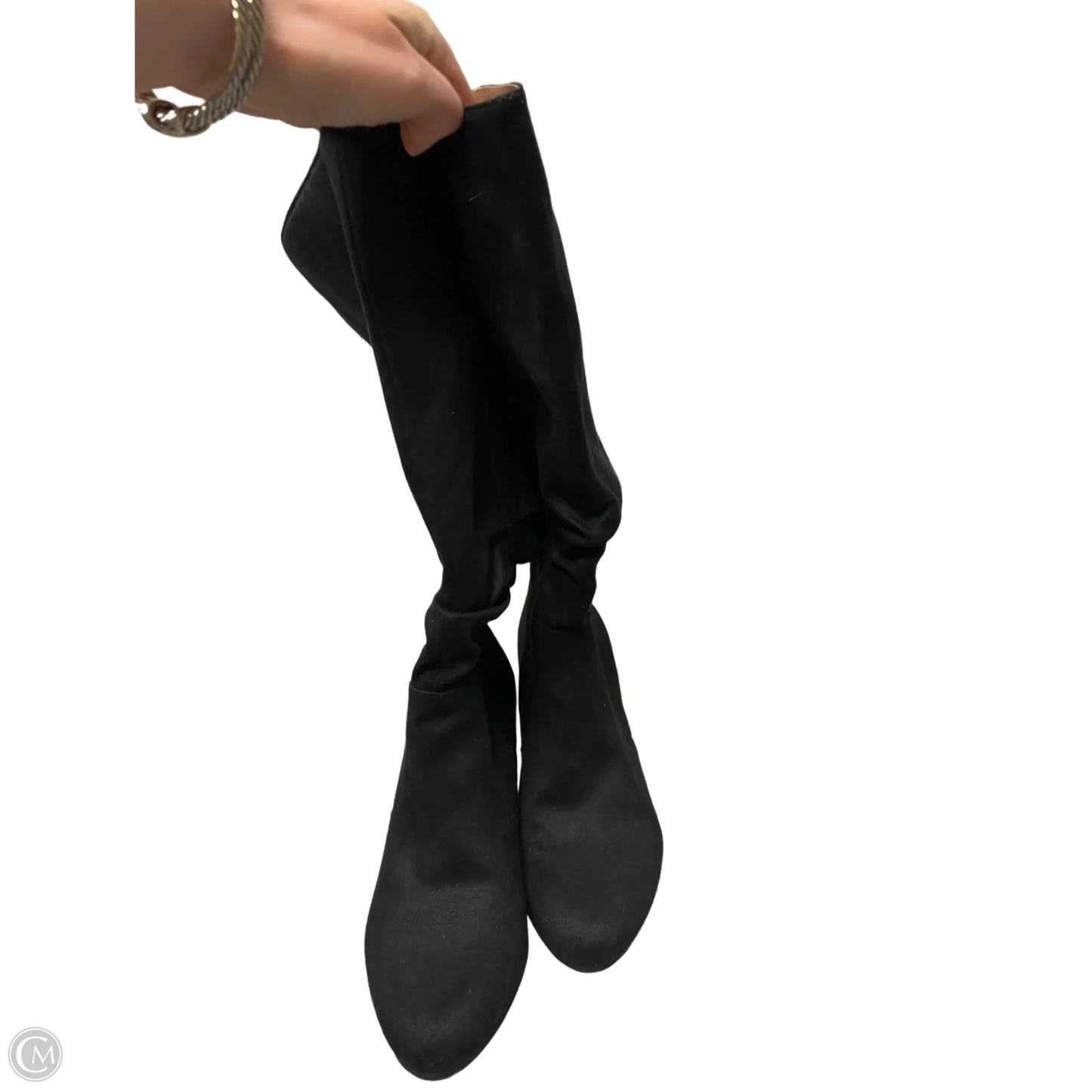 Boots Mid-calf Heels By Life Stride In Black, Size: 7