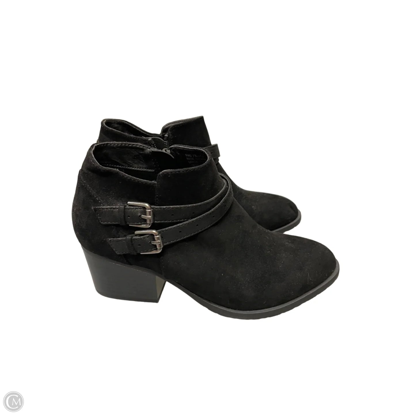Boots Ankle Heels By Sonoma In Black, Size: 8