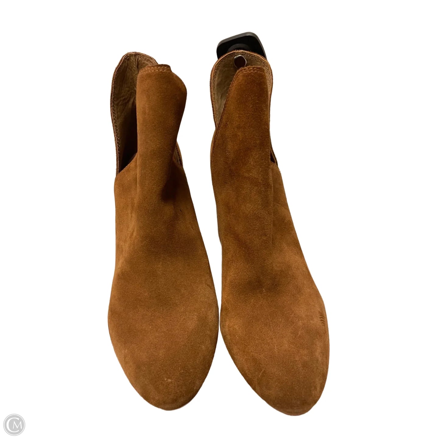 Boots Ankle Heels By Steve Madden In Brown, Size: 8