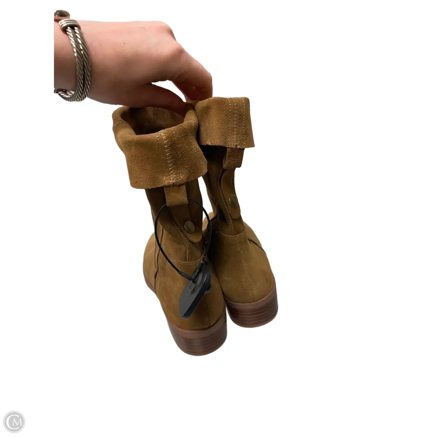 Boots Mid-calf Flats By Sole Society In Brown, Size: 7