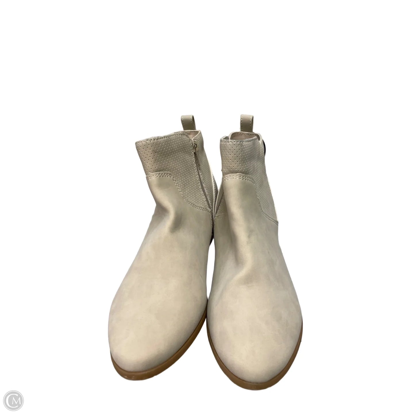 Boots Ankle Heels By Arizona In Tan, Size: 9