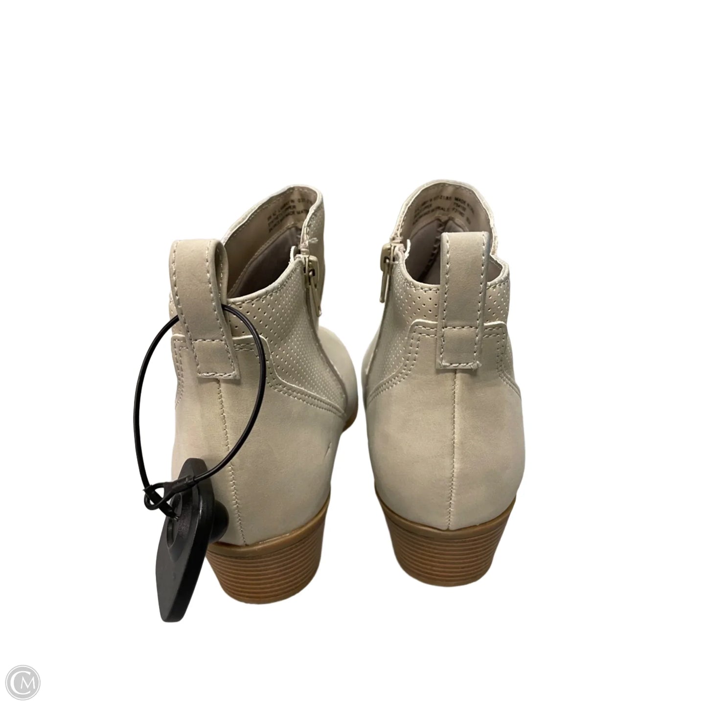Boots Ankle Heels By Arizona In Tan, Size: 9