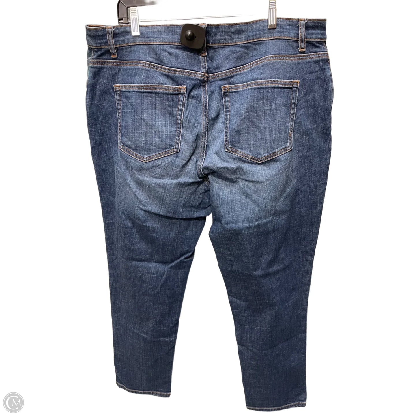 Jeans Boot Cut By Eileen Fisher In Blue Denim, Size: 16