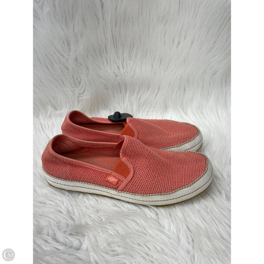 Shoes Designer By Ugg In Coral, Size: 9