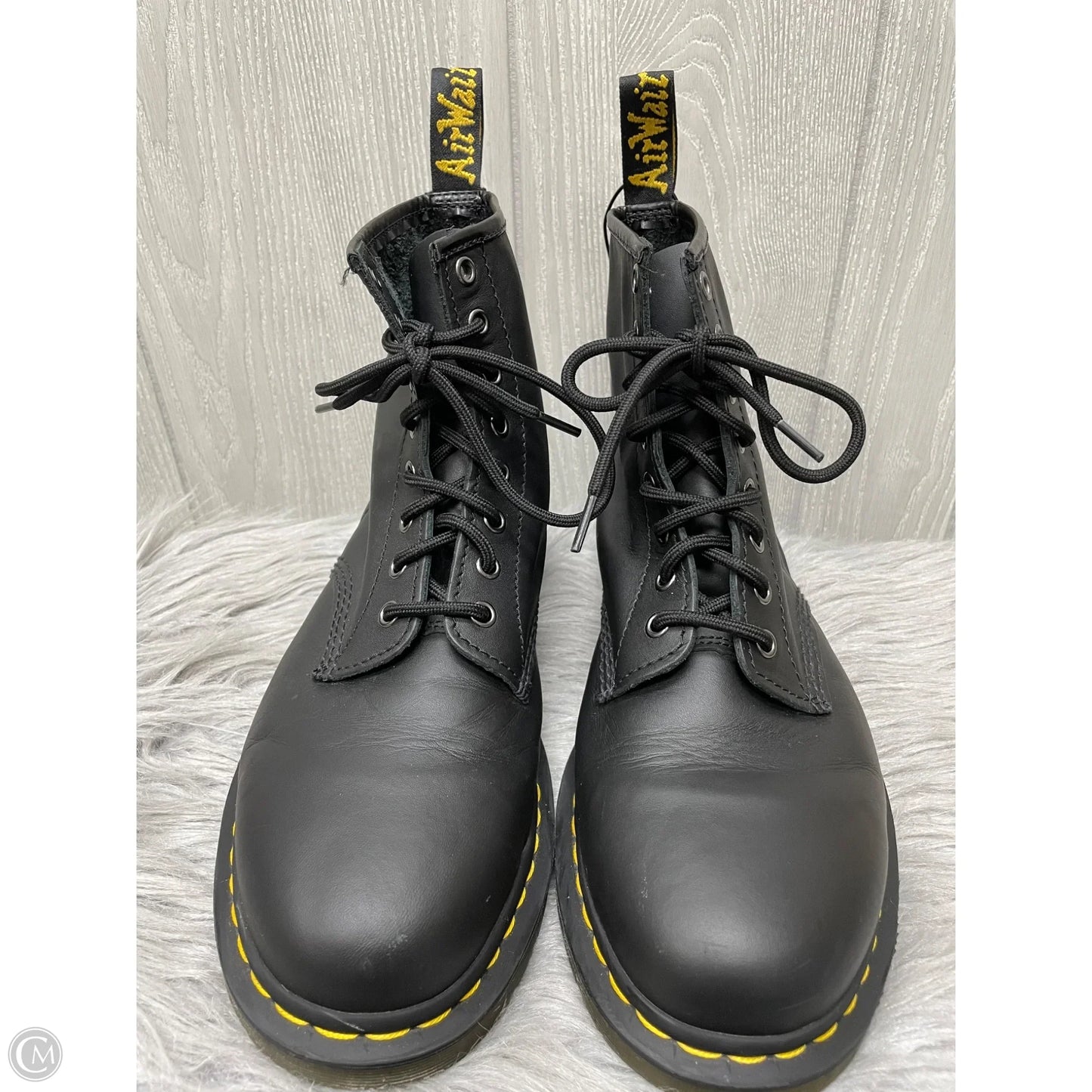 Boots Combat By Dr Martens In Black, Size: 10