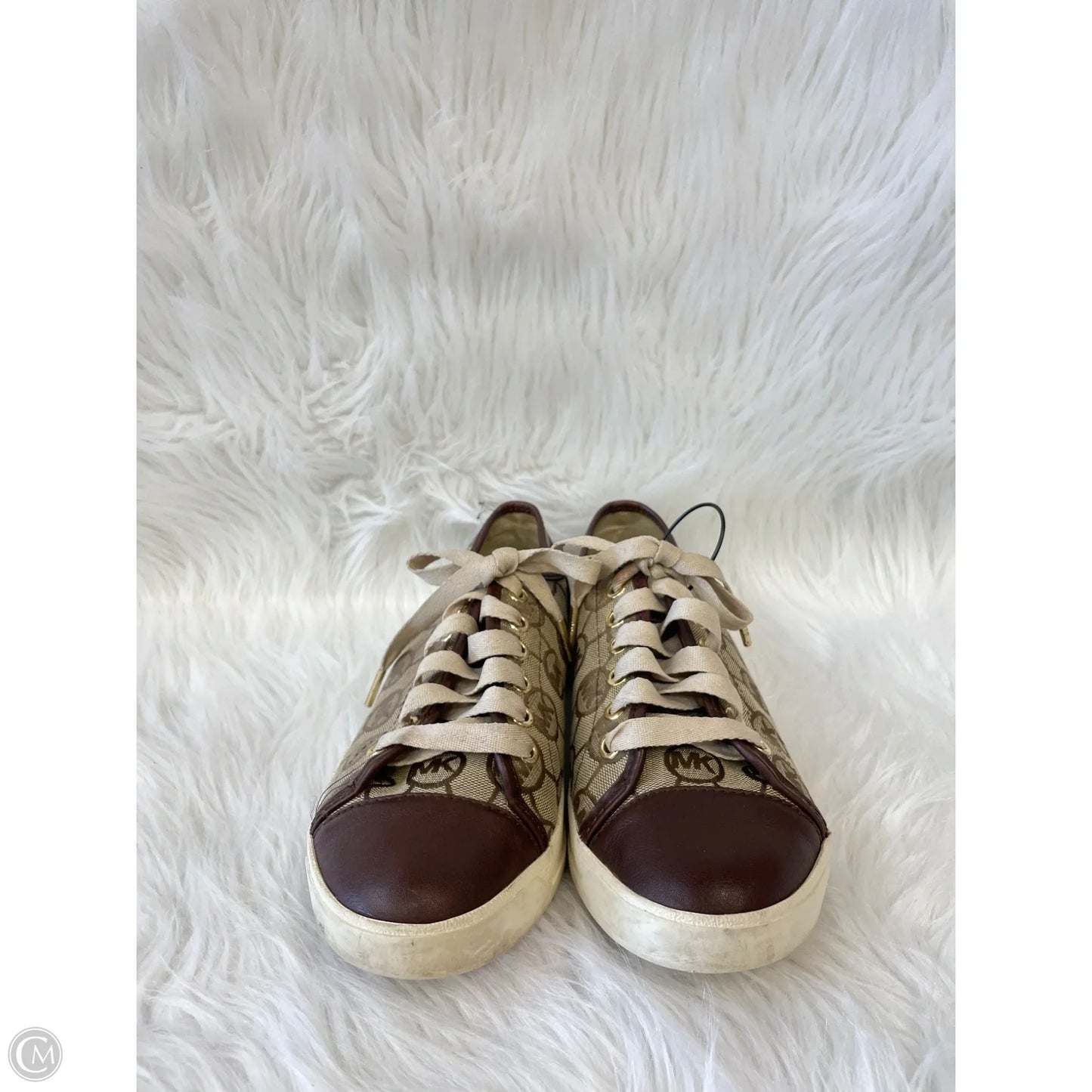 Shoes Designer By Michael Kors In Brown & Tan, Size: 8.5