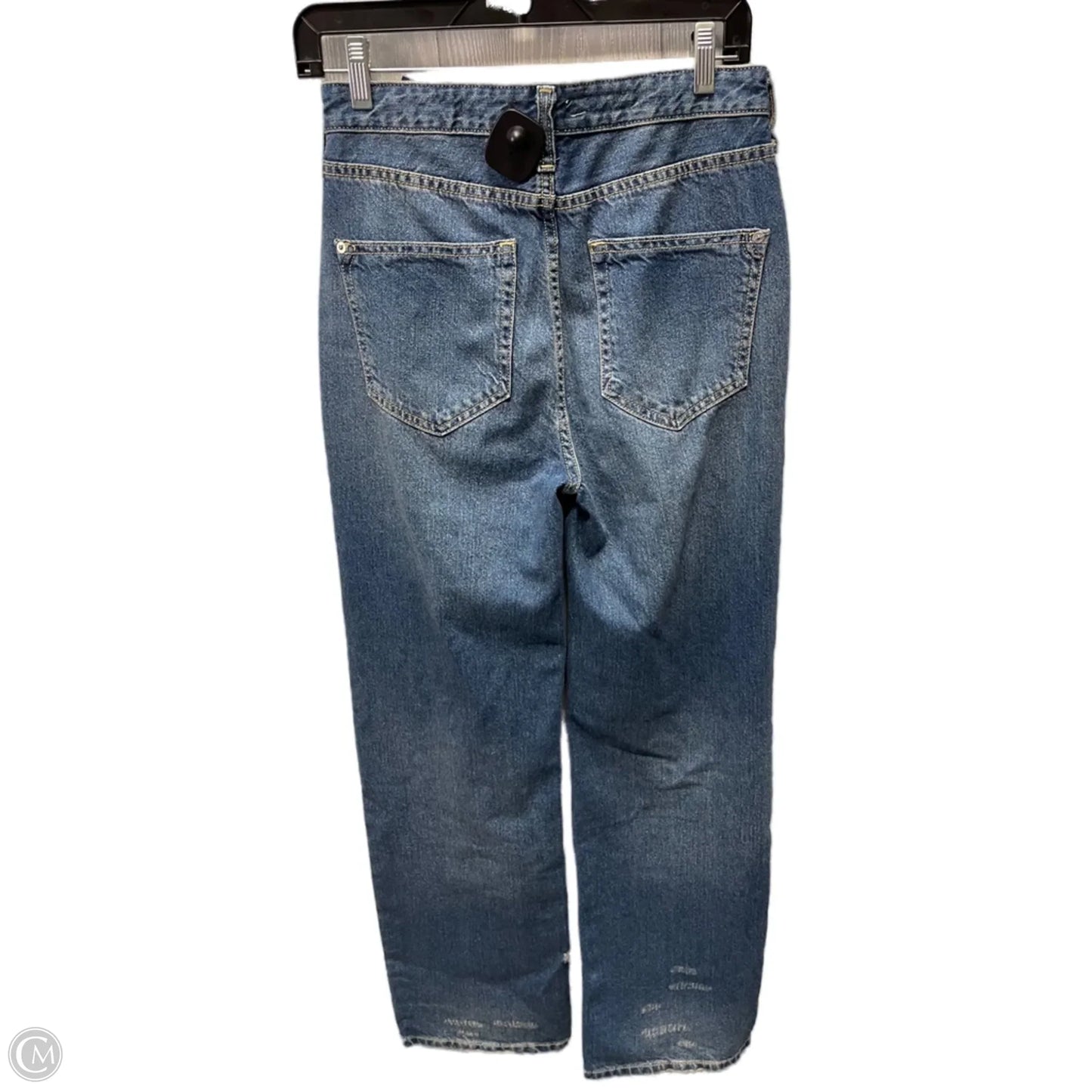 Jeans Straight By Pilcro In Blue Denim, Size: 2