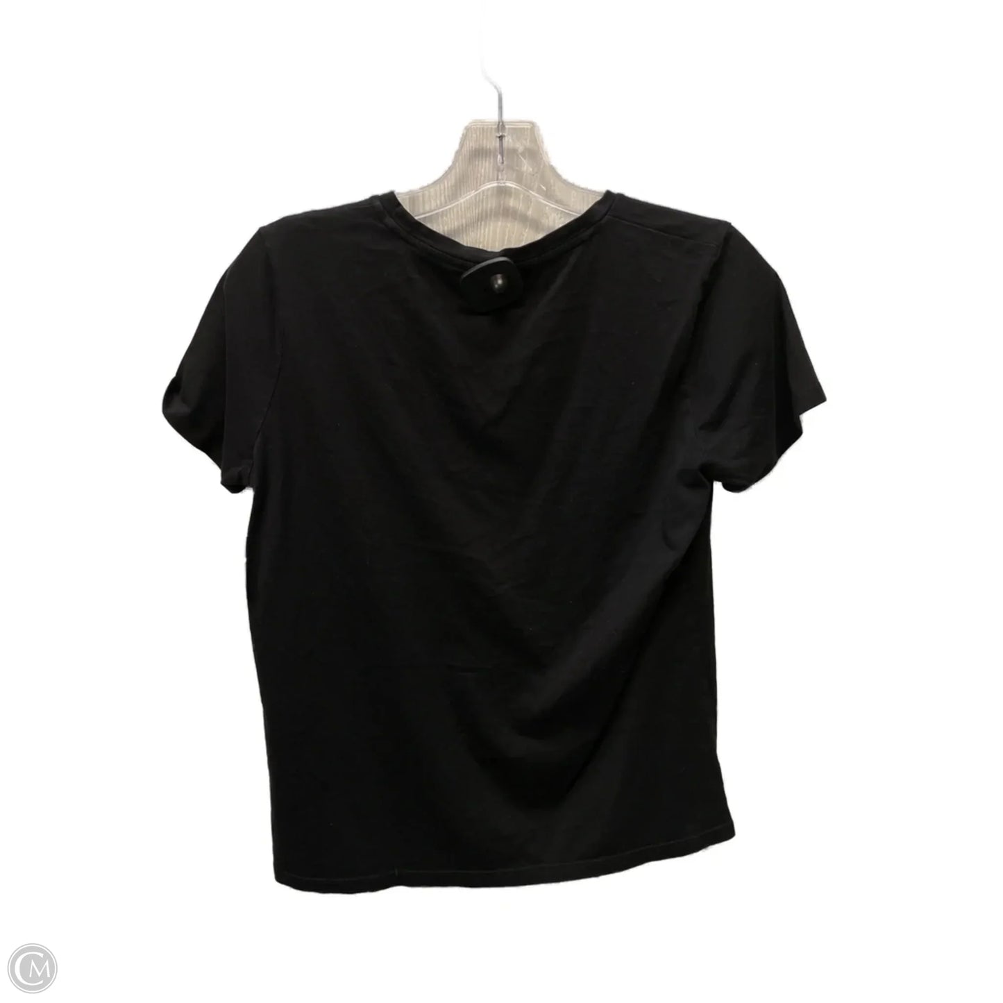 Top Short Sleeve Designer By Michael Kors In Black, Size: M