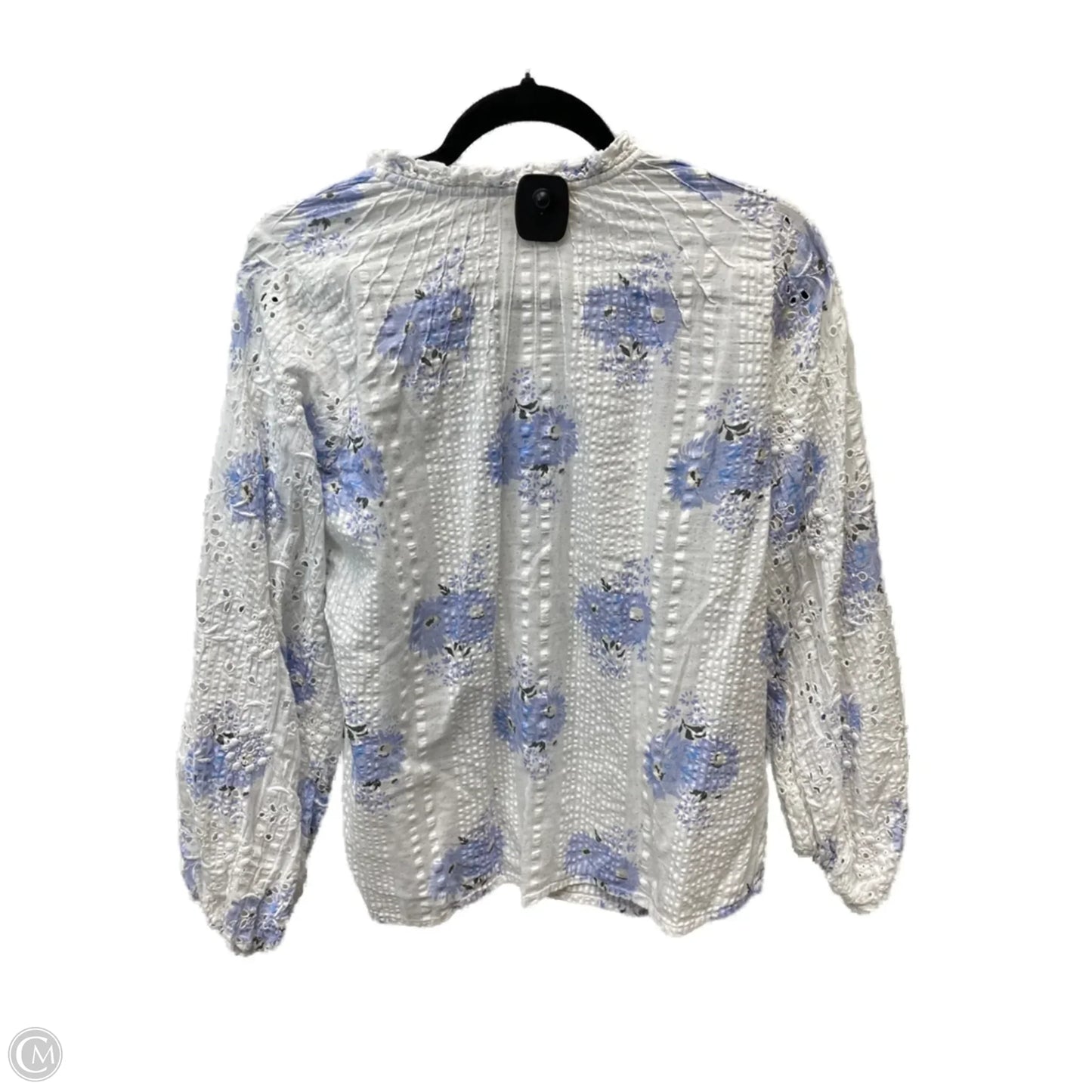 Blouse Long Sleeve By loveshackfancy In Floral Print, Size: L