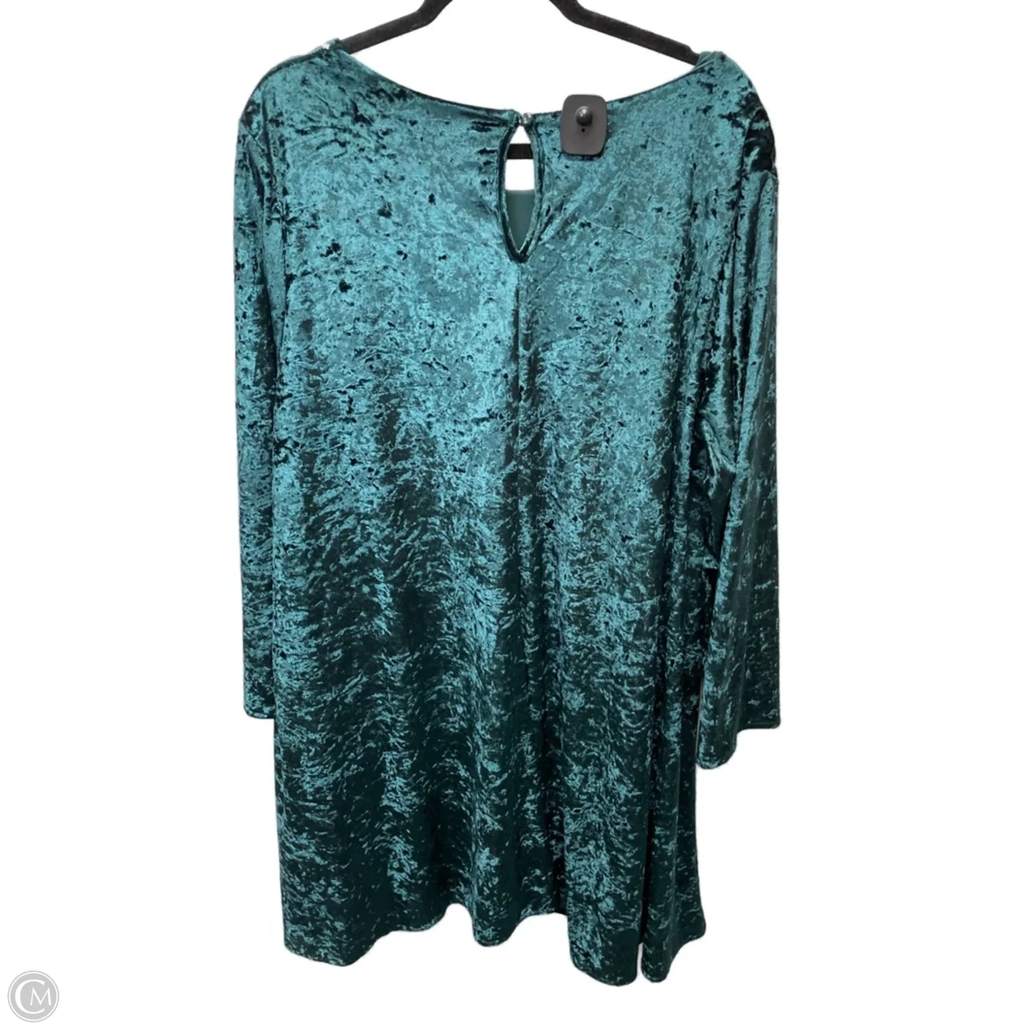Dress Casual Short By Context In Teal, Size: 3x
