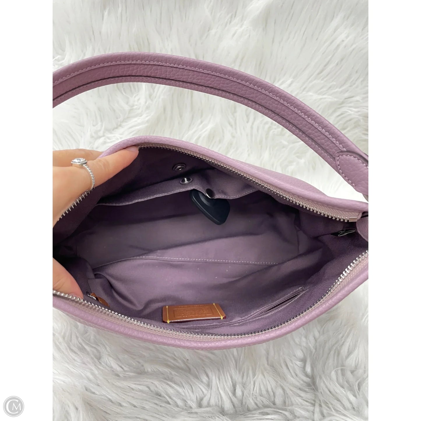 Handbag Designer By Coach, Size: Medium