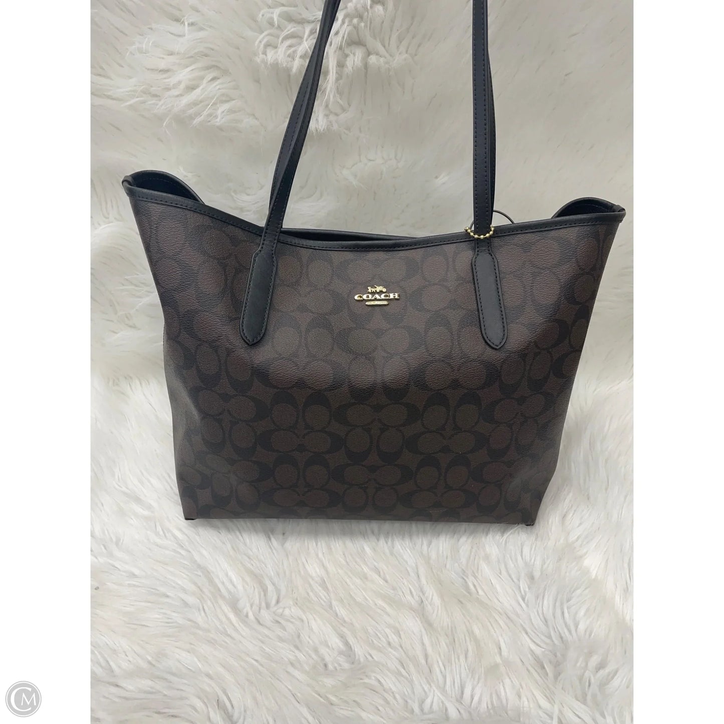 Handbag Designer By Coach, Size: Medium