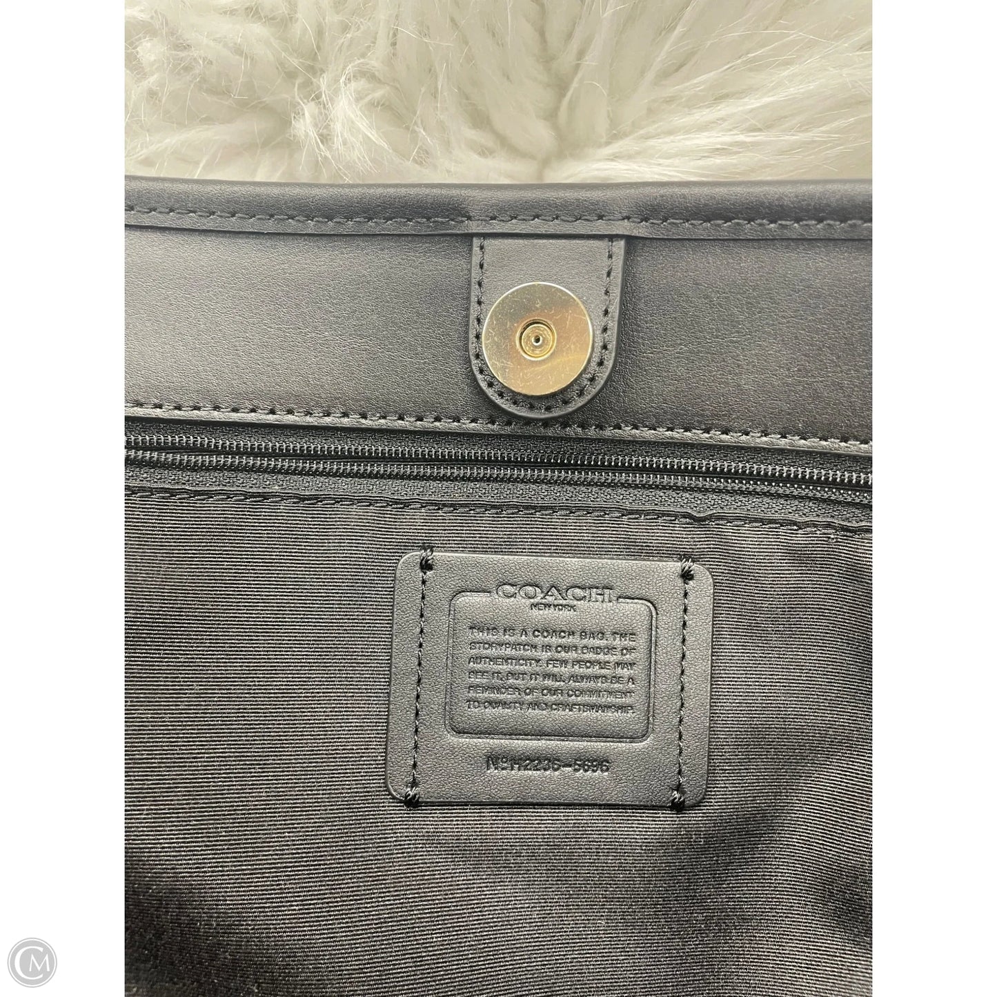 Handbag Designer By Coach, Size: Medium