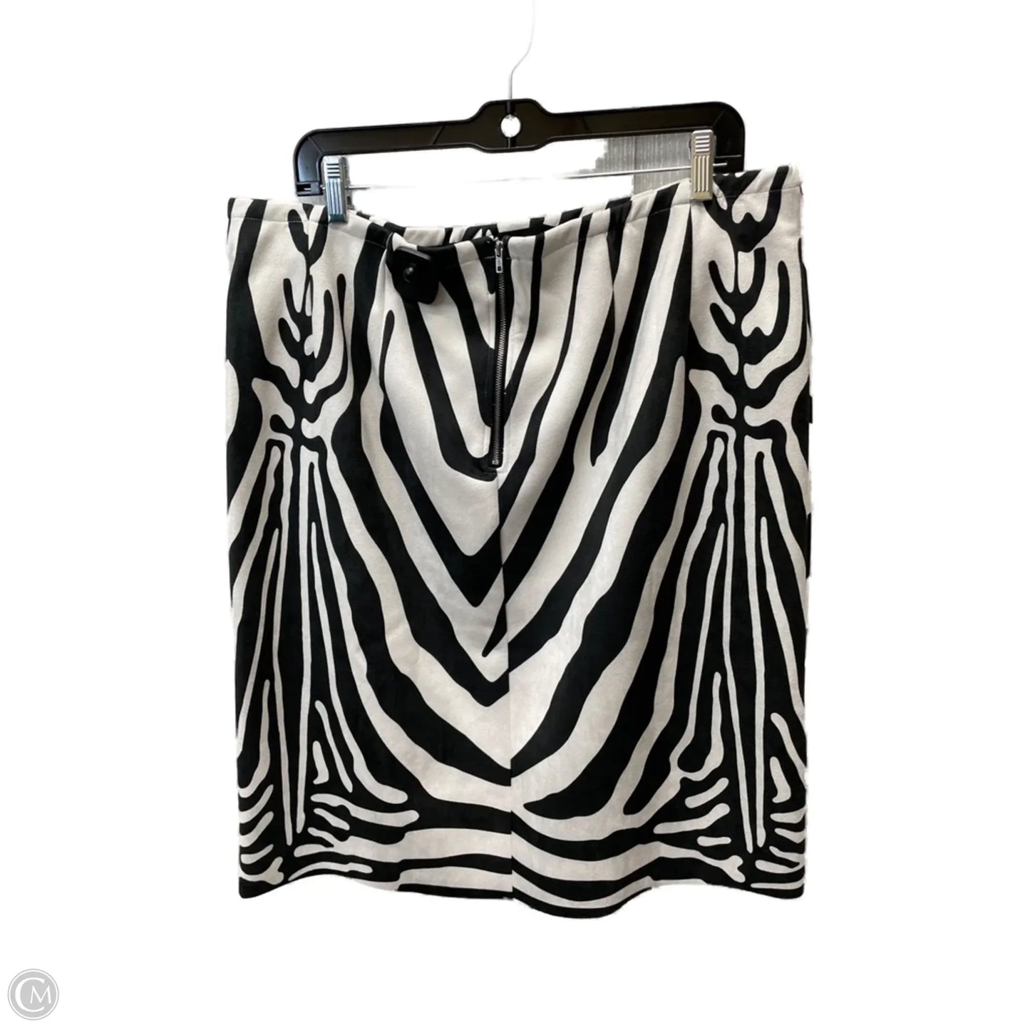 Skirt Mini & Short By vanessa williams -  In Zebra Print, Size: 18