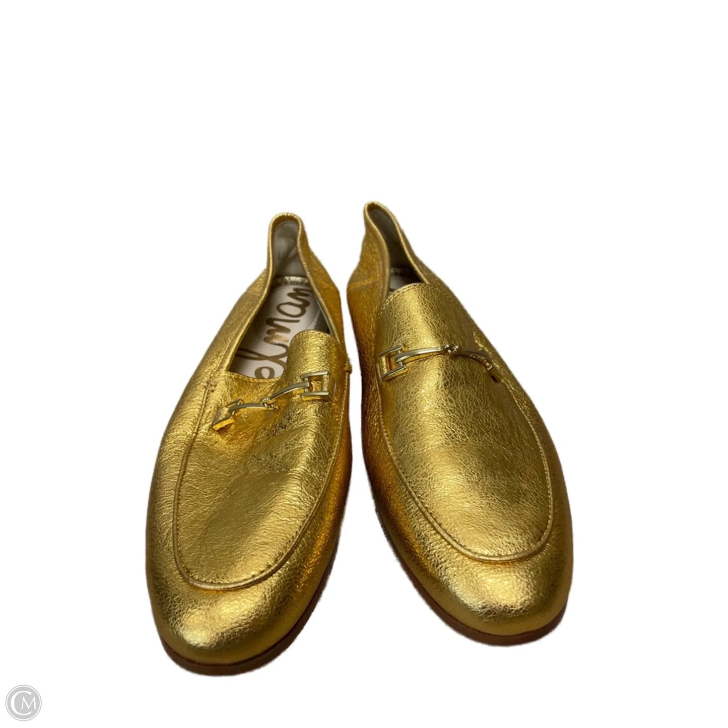 Shoes Flats By Sam Edelman In Gold, Size: 8