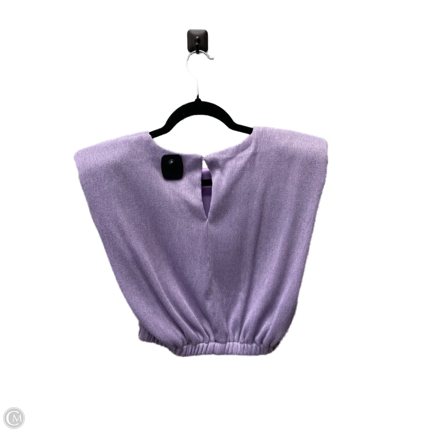 Top Short Sleeve By Endless Rose In Purple, Size: S