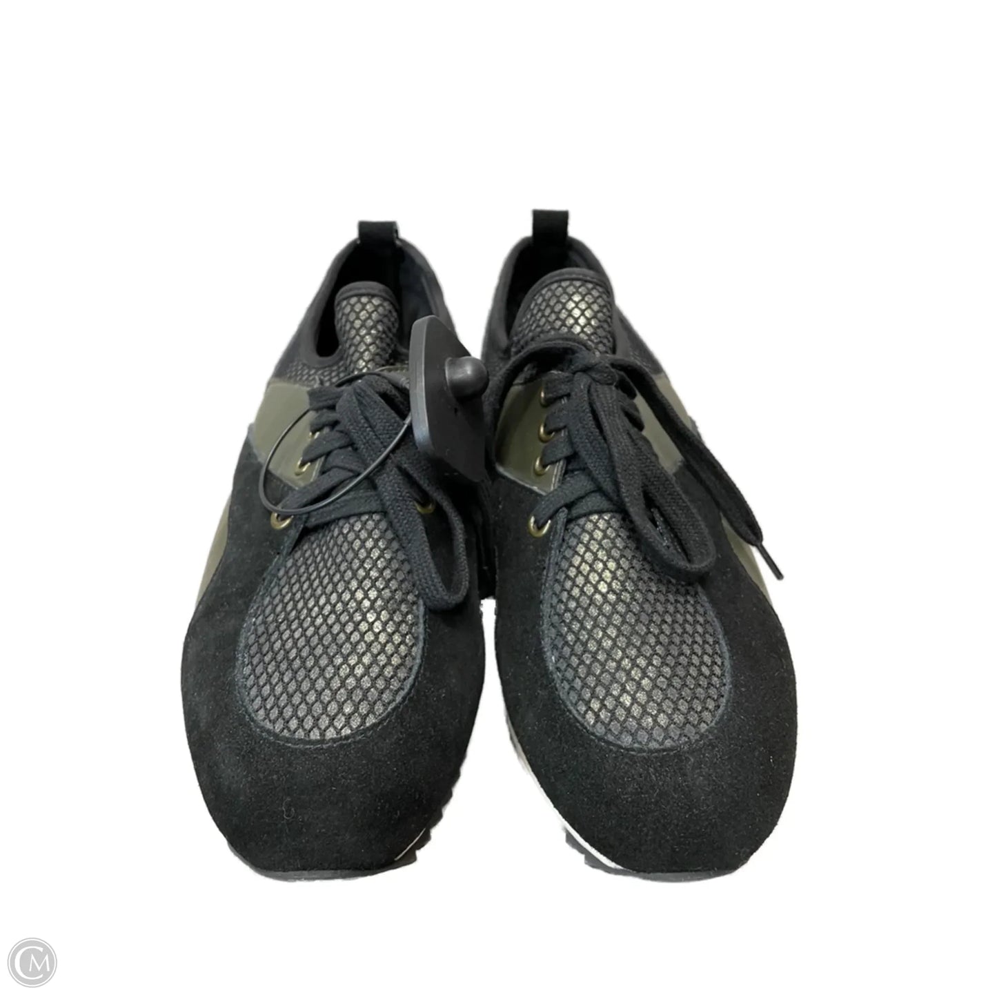 Shoes Sneakers By Clothes Mentor In Black & Green, Size: 9