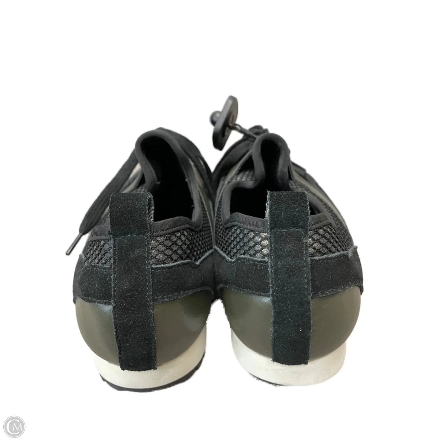 Shoes Sneakers By Clothes Mentor In Black & Green, Size: 9