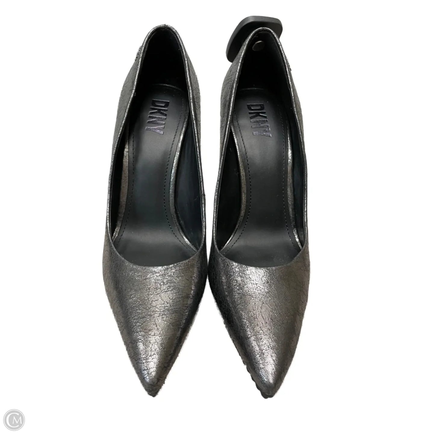 Shoes Heels Stiletto By Dkny In Grey, Size: 7