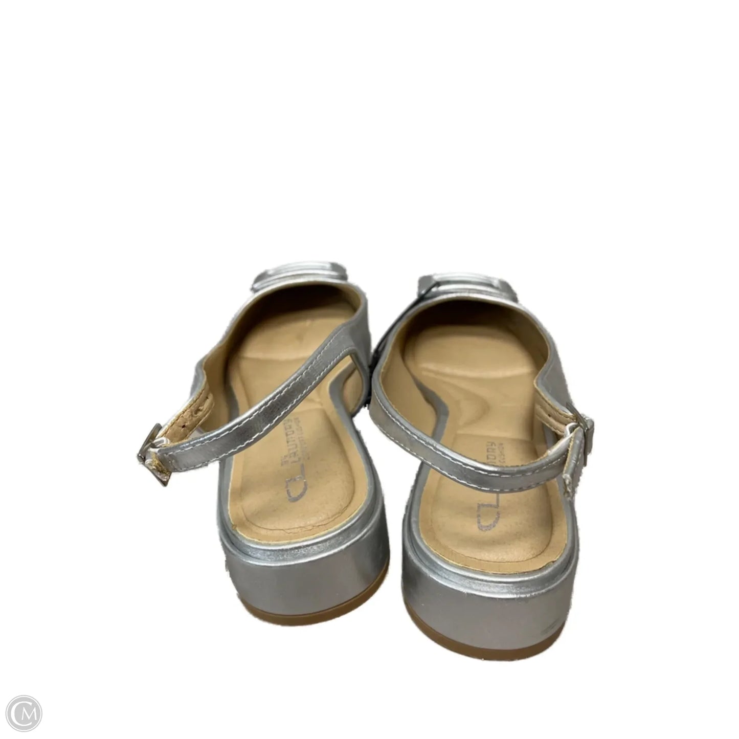 Shoes Flats By Cl By Chinese Laundry In Silver, Size: 8