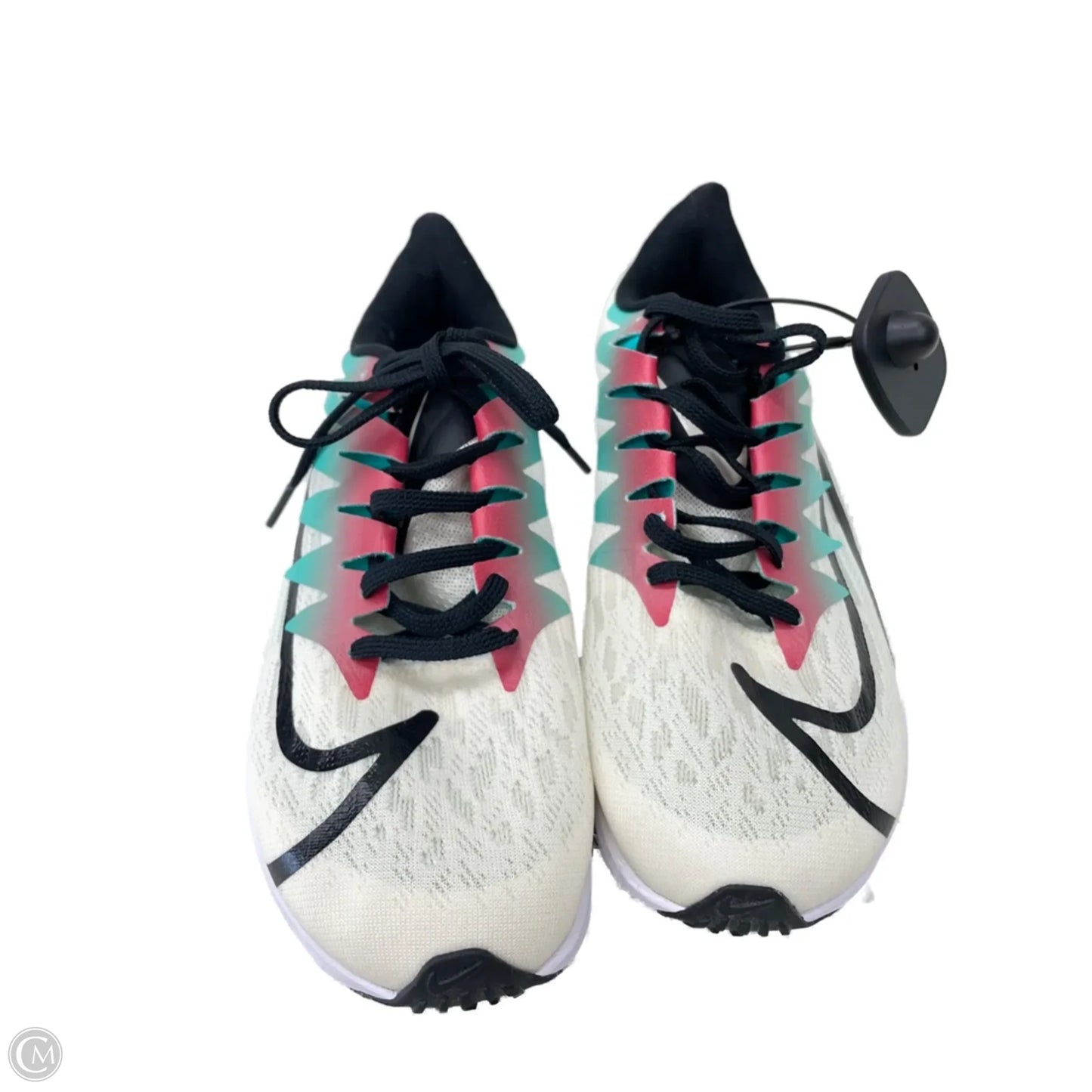 Shoes Athletic By Nike In Cream & Green, Size: 7