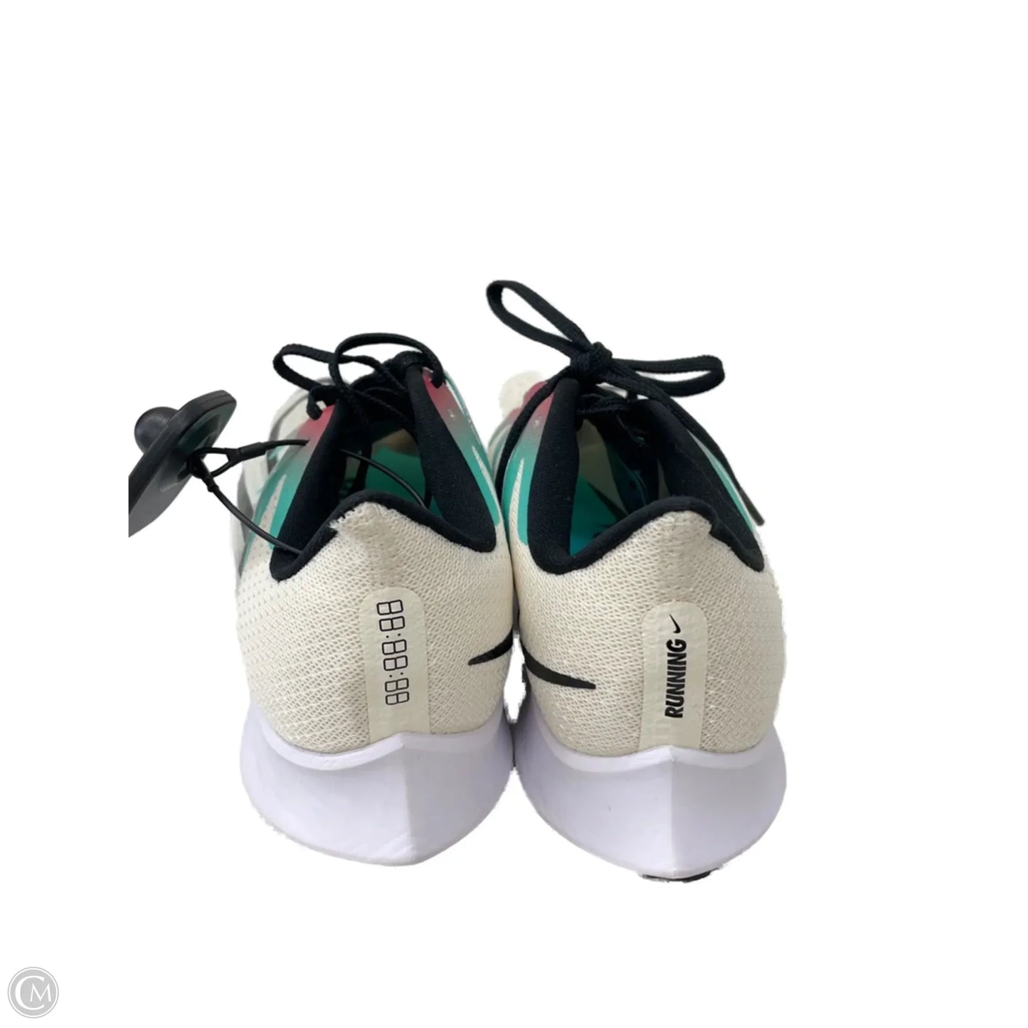 Shoes Athletic By Nike In Cream & Green, Size: 7