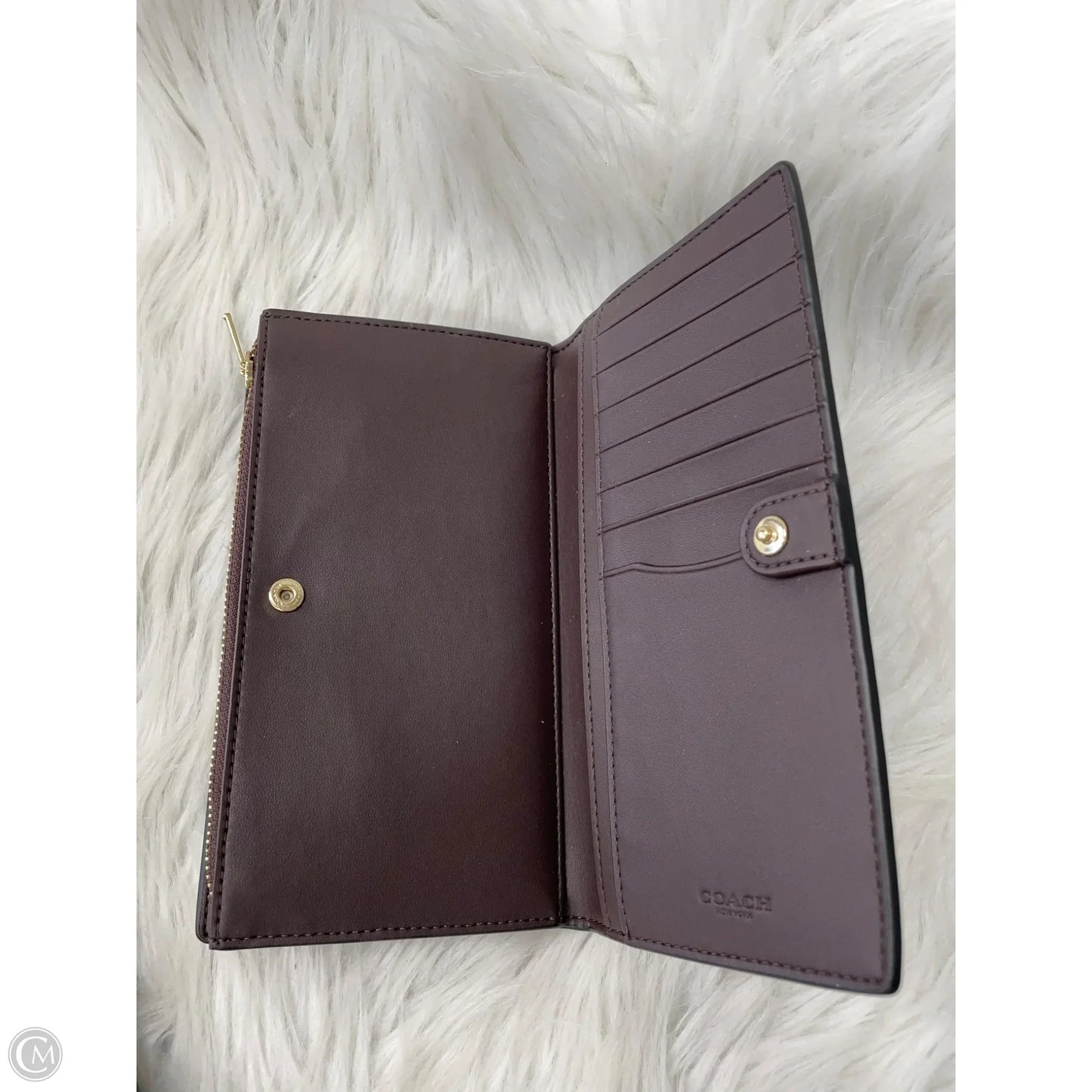 Wallet Designer By Coach, Size: Large