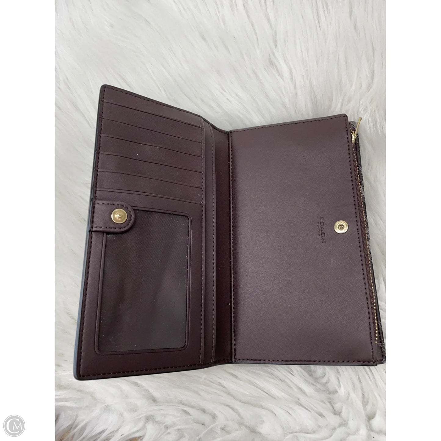 Wallet Designer By Coach, Size: Large