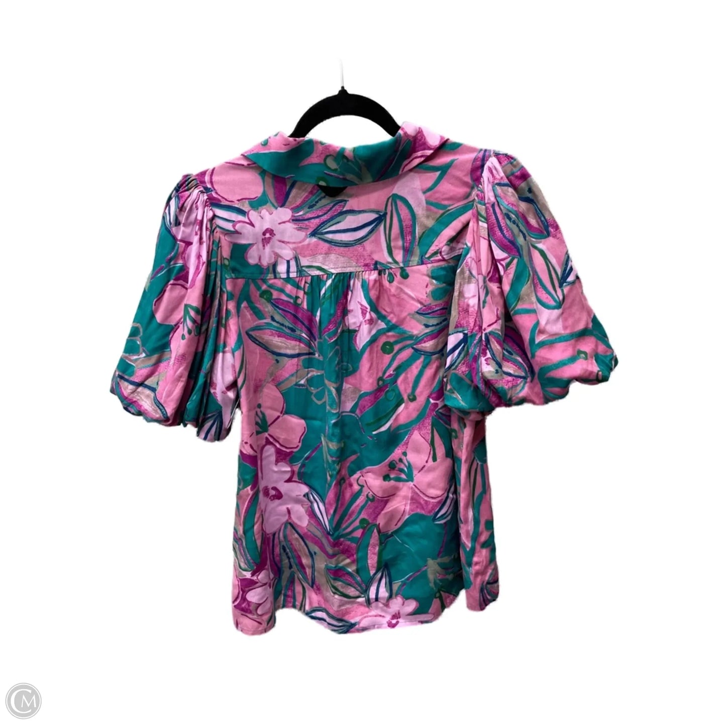 Top Short Sleeve By Entro In Floral Print, Size: S