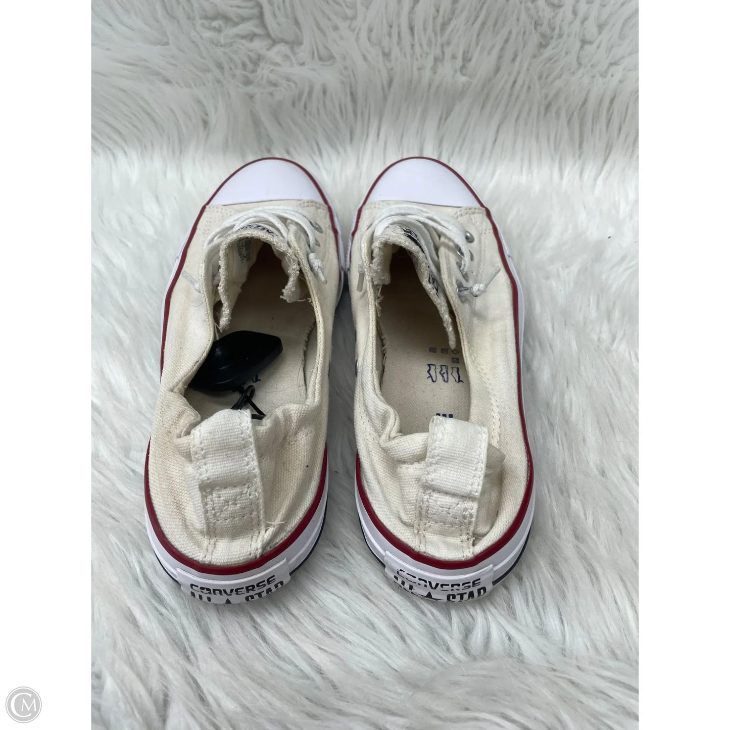 Shoes Sneakers By Converse In Cream, Size: 9
