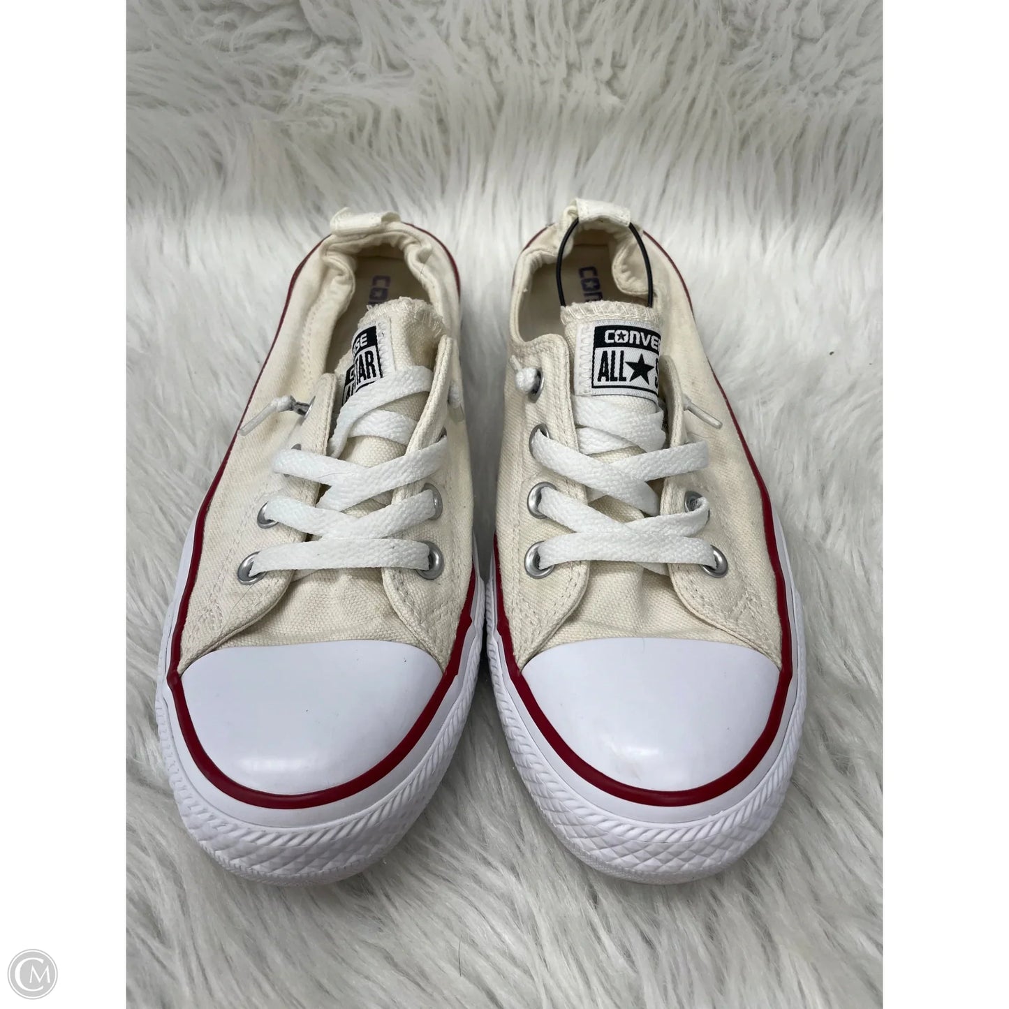 Shoes Sneakers By Converse In Cream, Size: 9